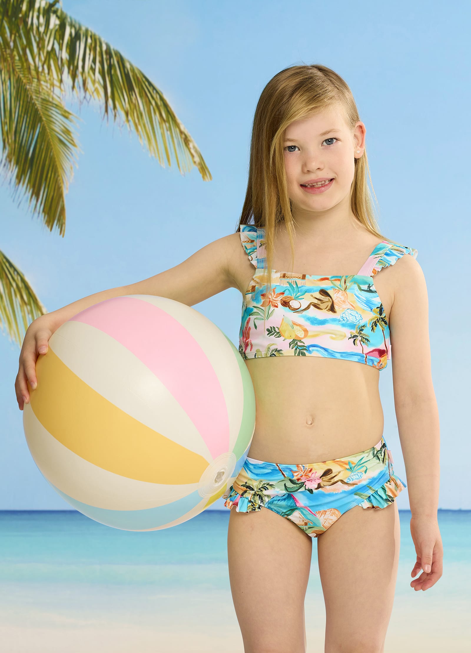 South Pacific Frill Bikini - South Pacific - South Pacific