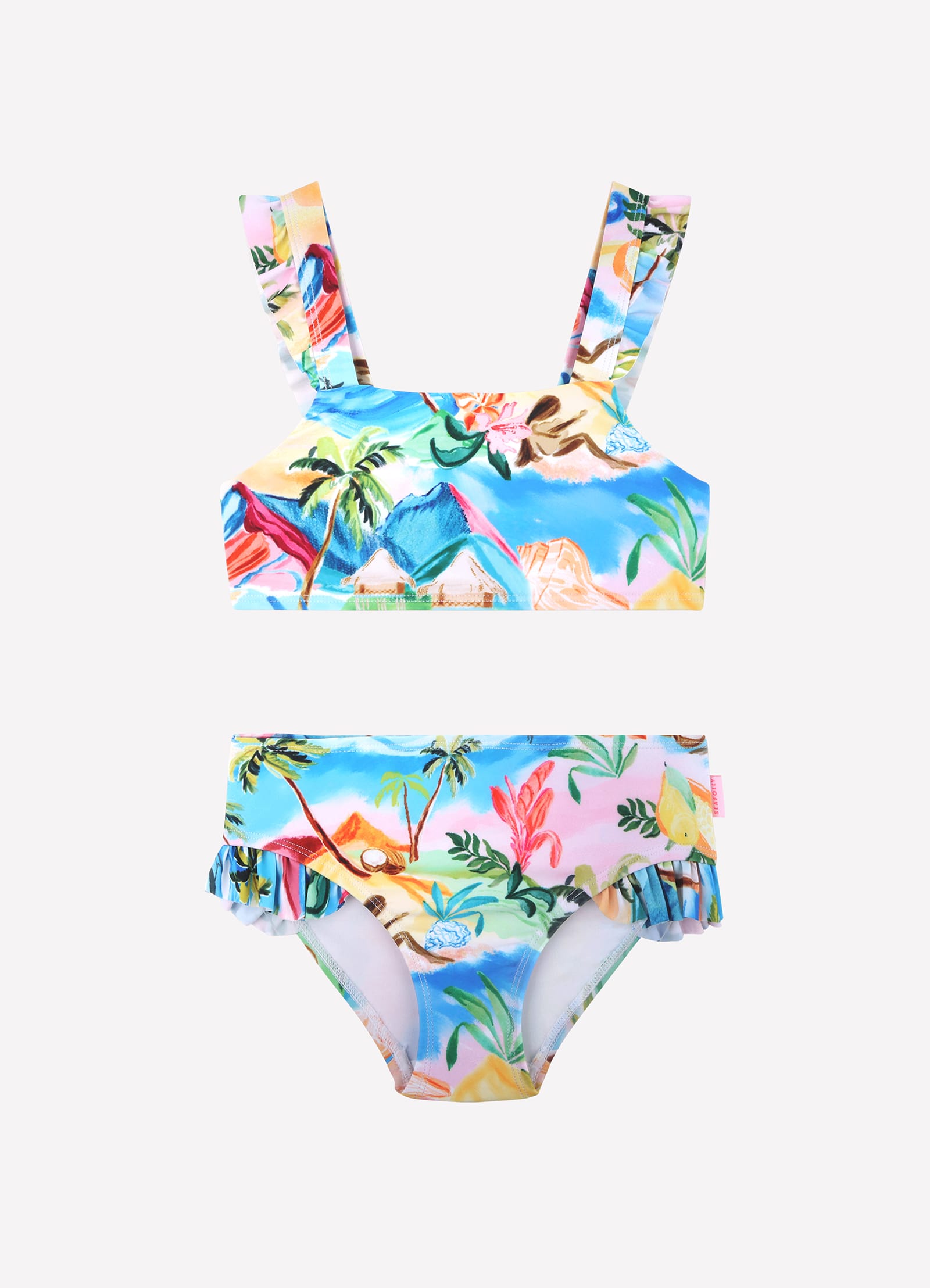 South Pacific Frill Bikini - South Pacific - South Pacific view 2