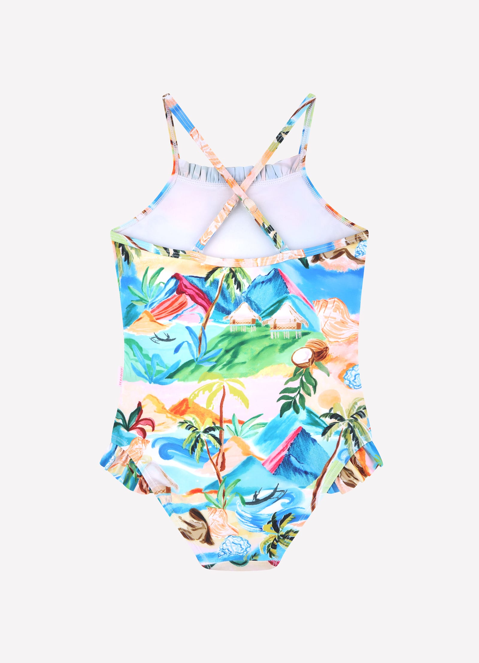 South Pacific Frill One Piece - South Pacific - South Pacific view 4