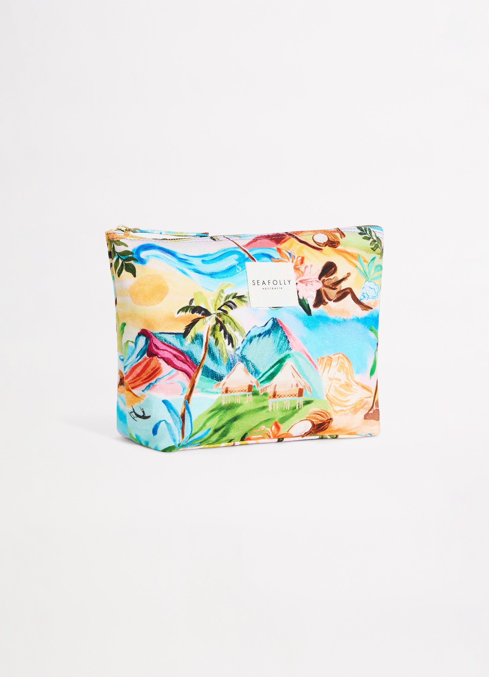 South Pacific Pouch Bag - Turquoise - Turquoise view 2