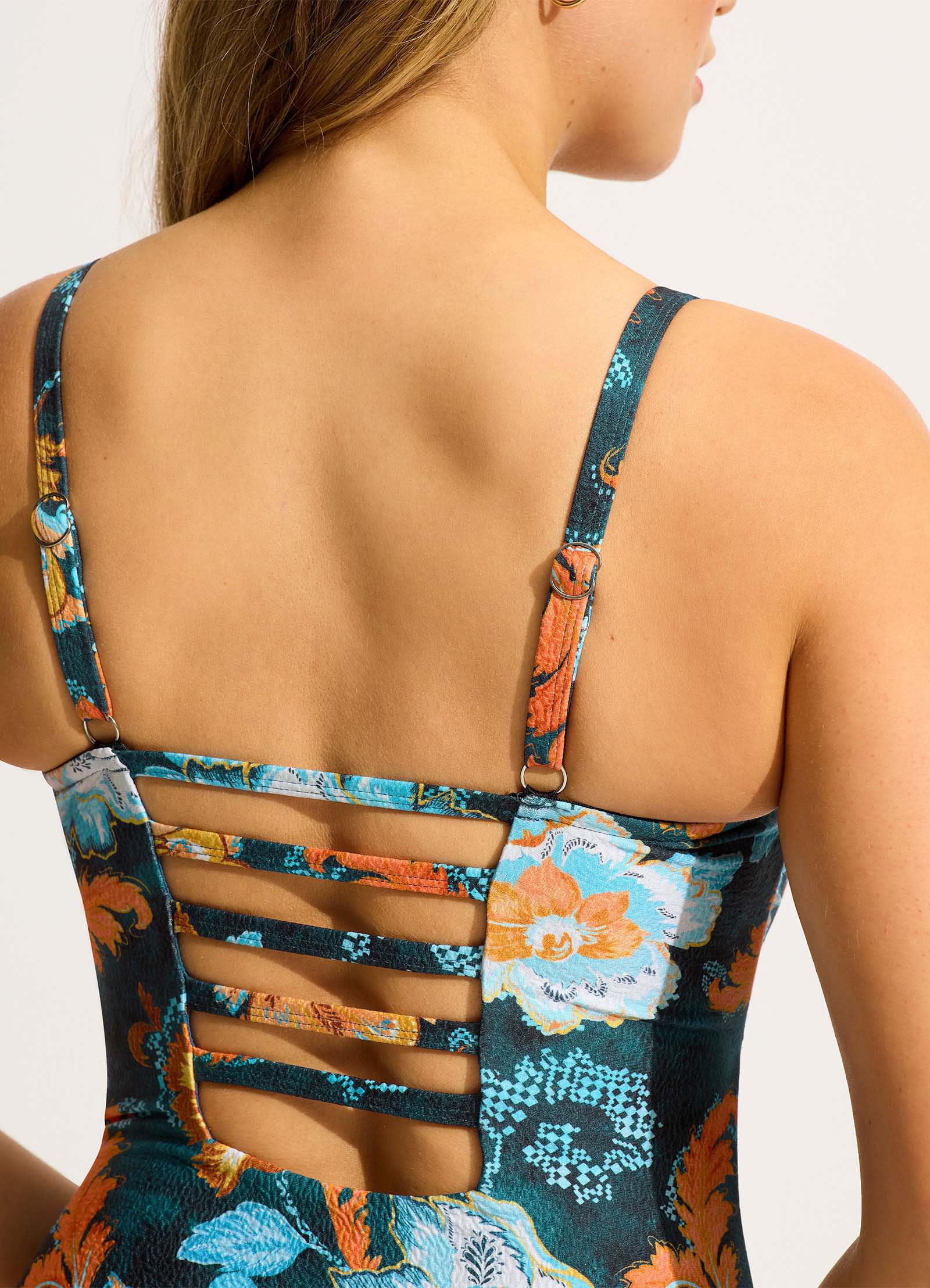 Spring Festival DD Cup One Piece - True Navy - True Navy view 5
