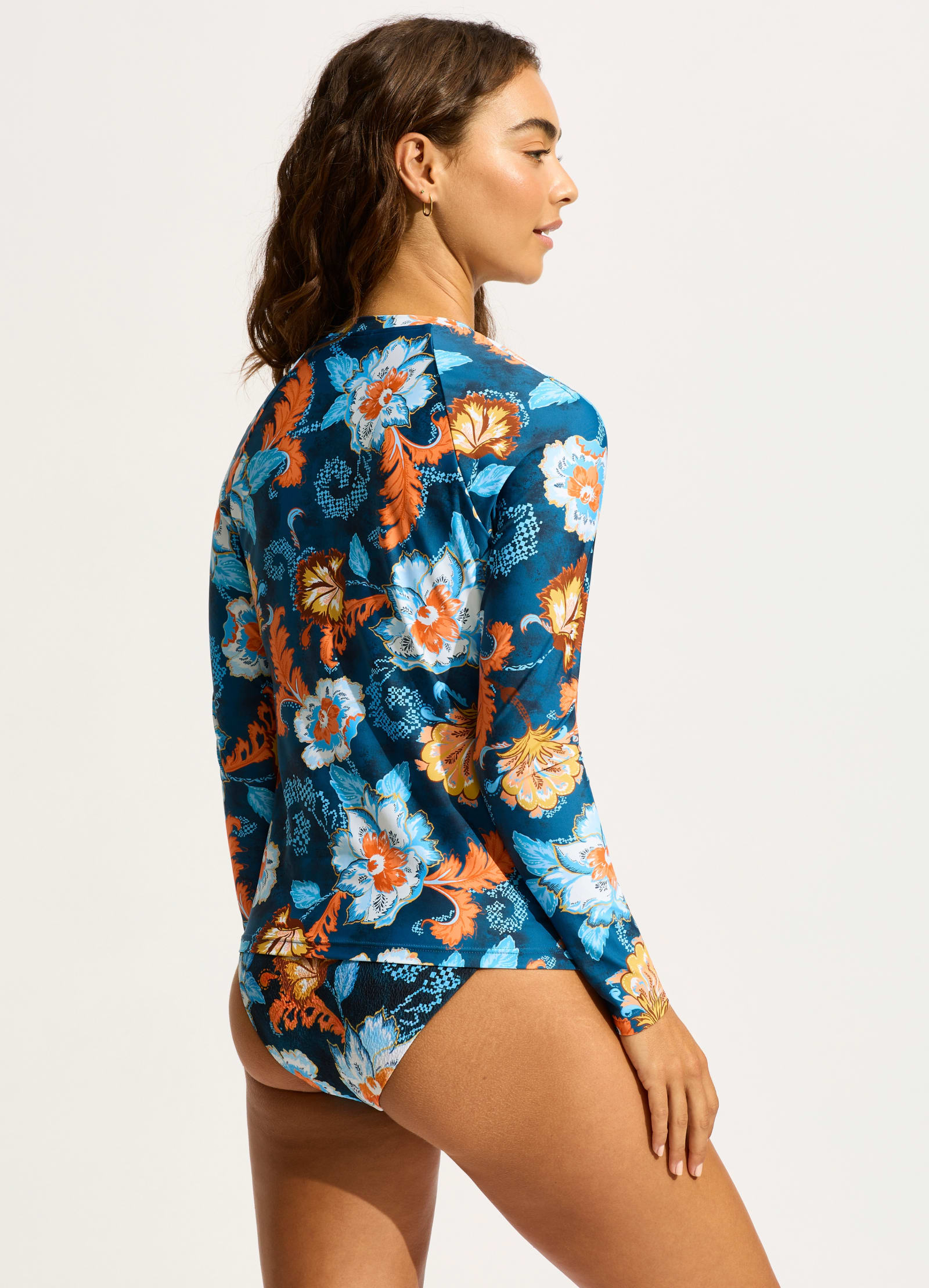 Spring Festival Long Sleeve Rashvest - True Navy - True Navy view 4
