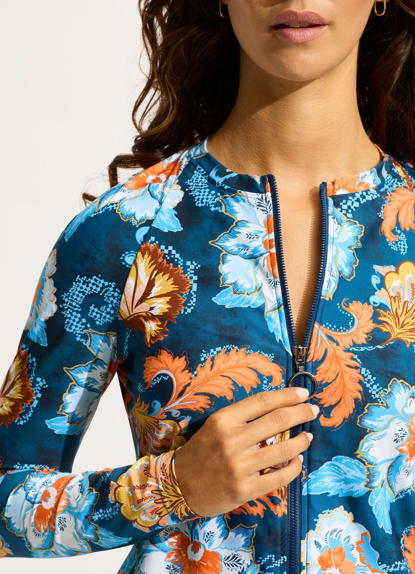 Spring Festival Long Sleeve Rashvest - True Navy - True Navy view 5
