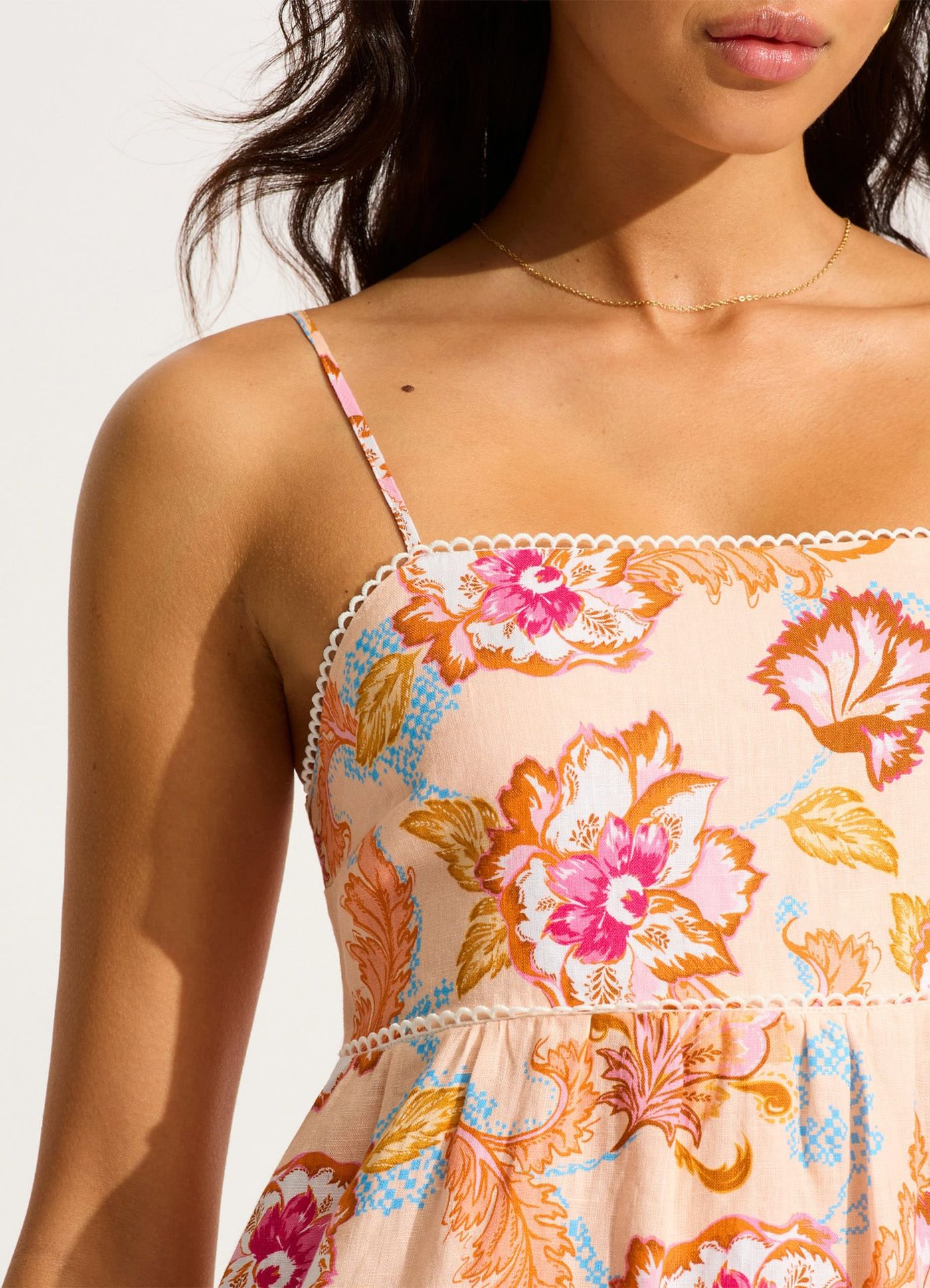Spring Festival Midi Dress - Nectar - Nectar view 4