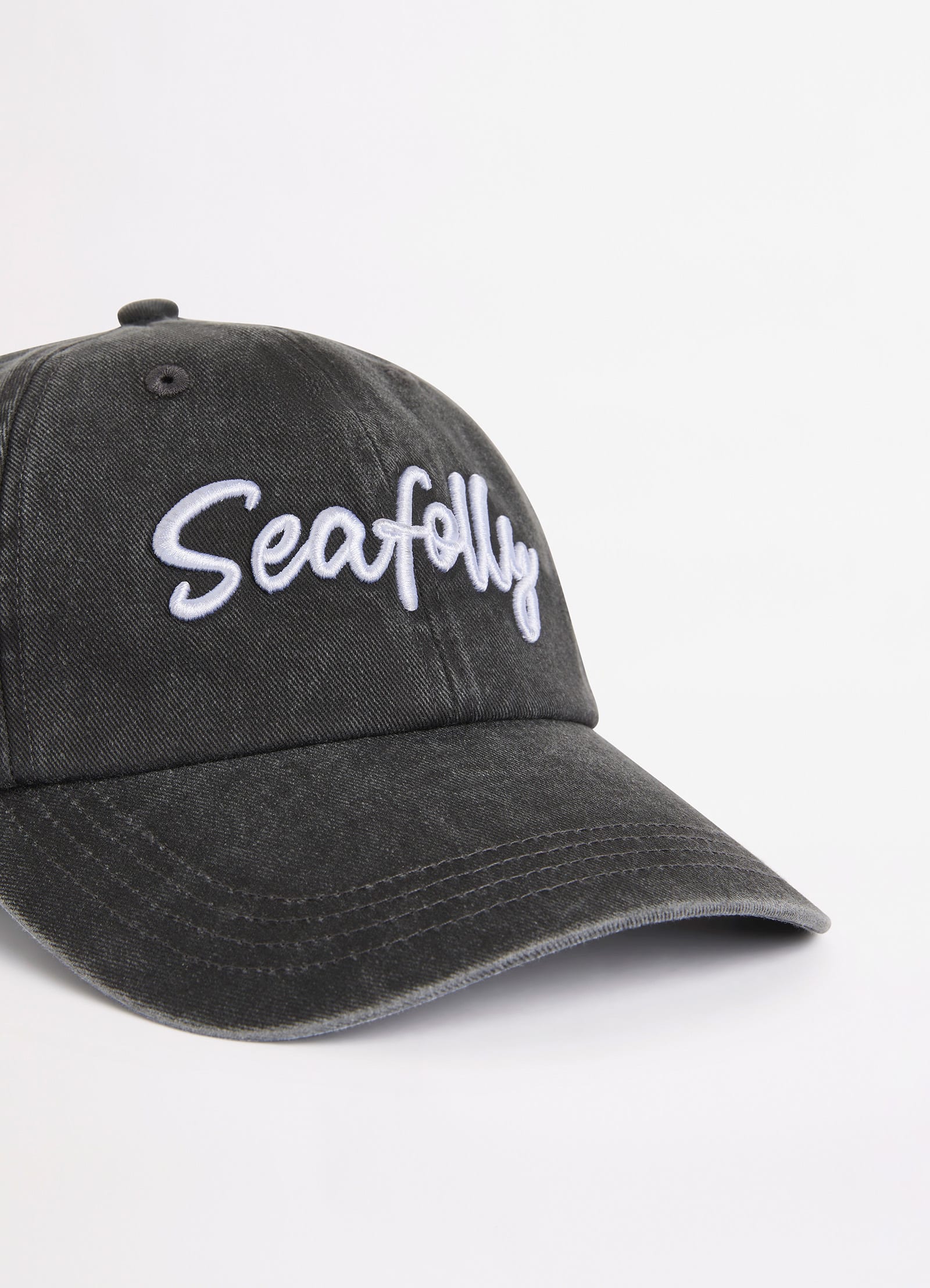 Stonewash Cap - Black view 3