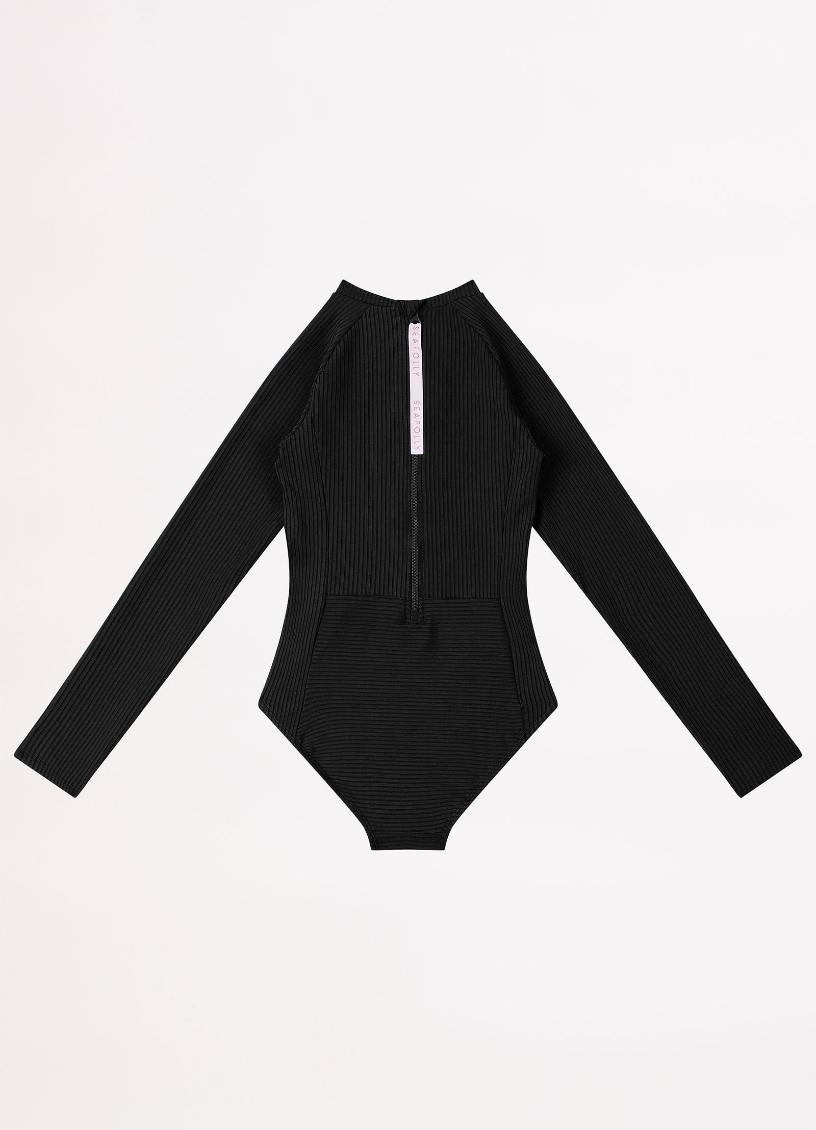Summer Essential Girls Panelled Paddlesuit - Black - Black view 2