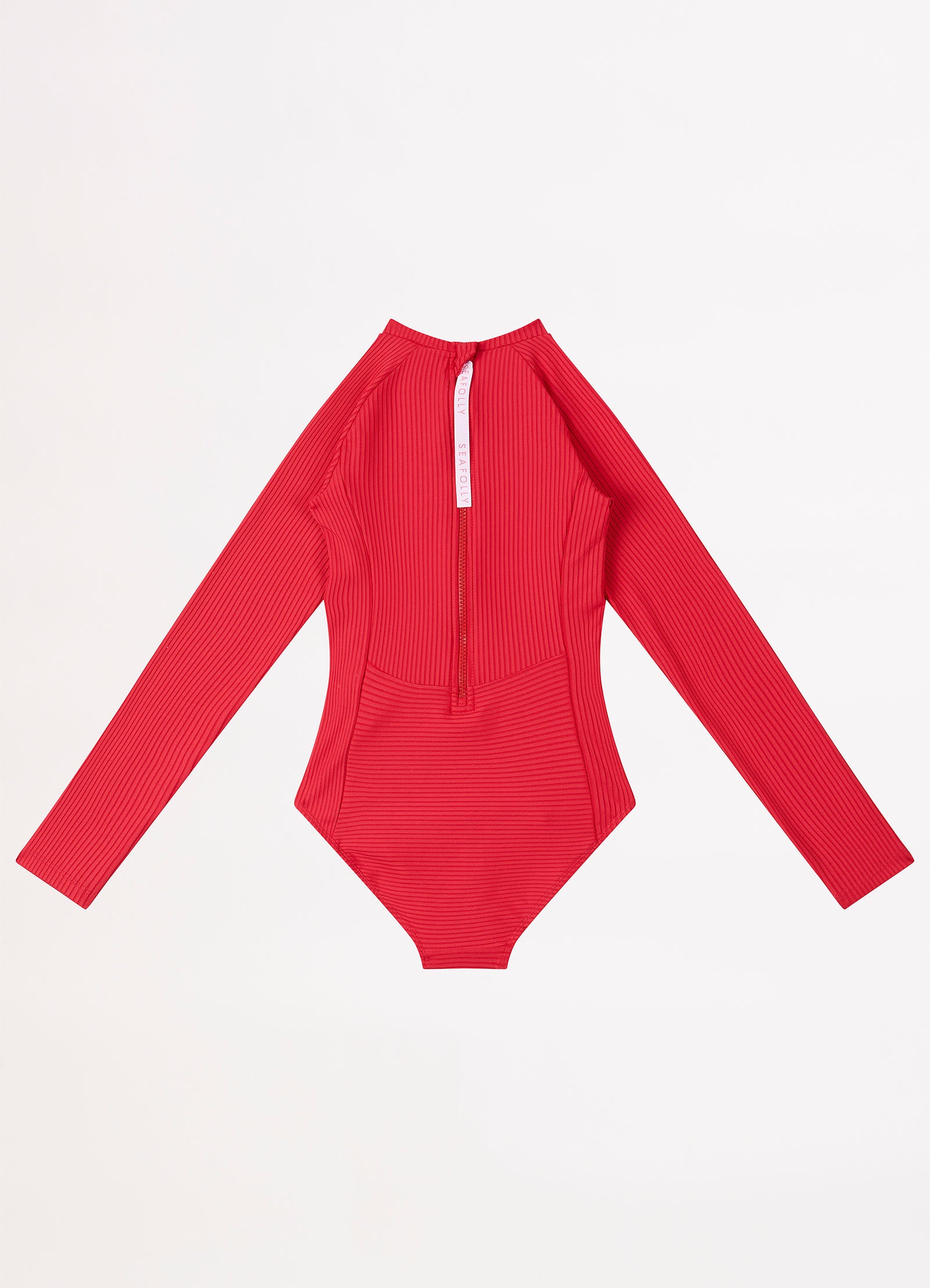Summer Essential Girls Panelled Paddlesuit - Chilli Red - Chilli Red view 2