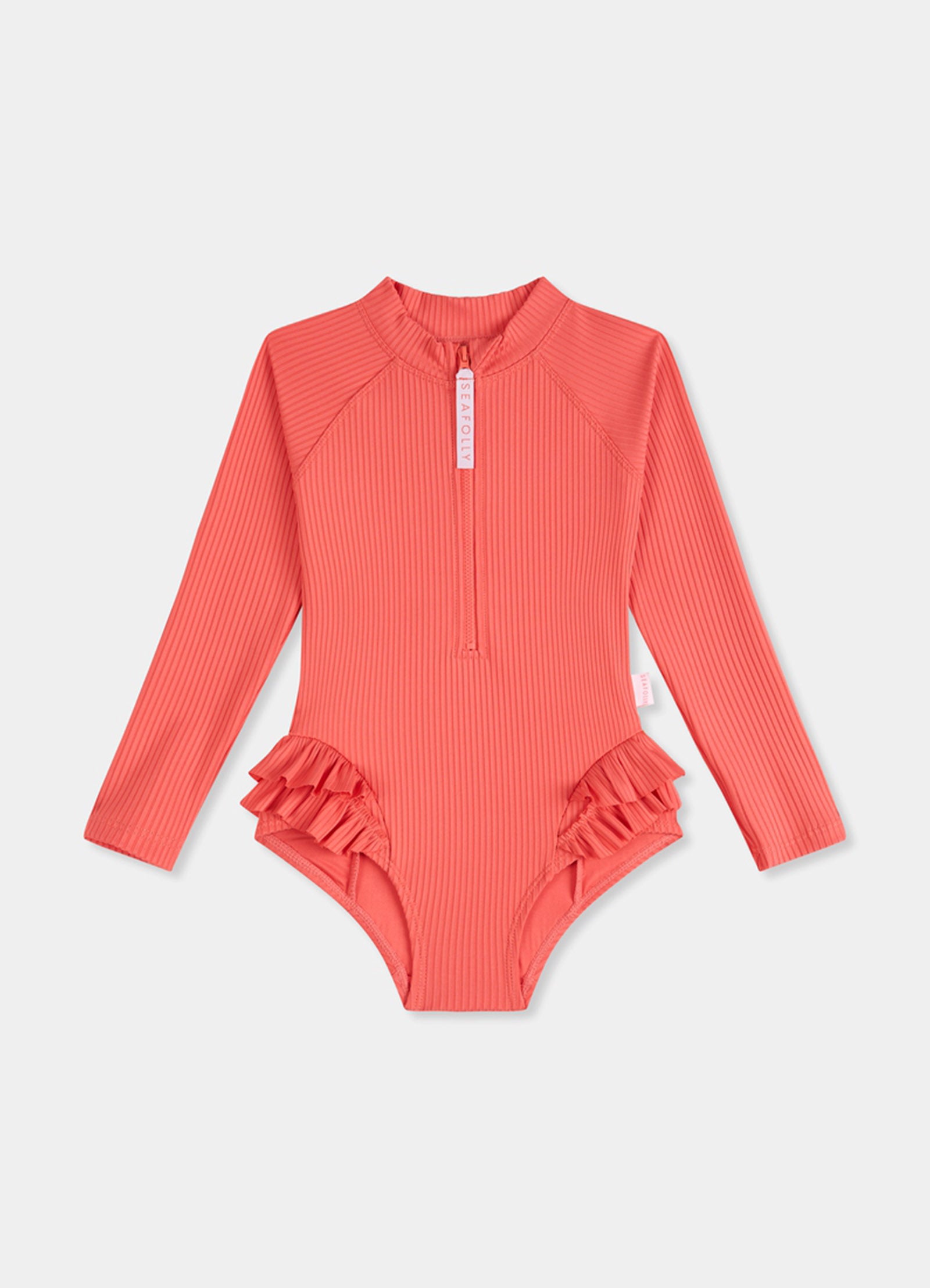 Summer Essential Girls Ruffle Hip Paddlesuit - Chintz Pink - Chintz Pink view 2