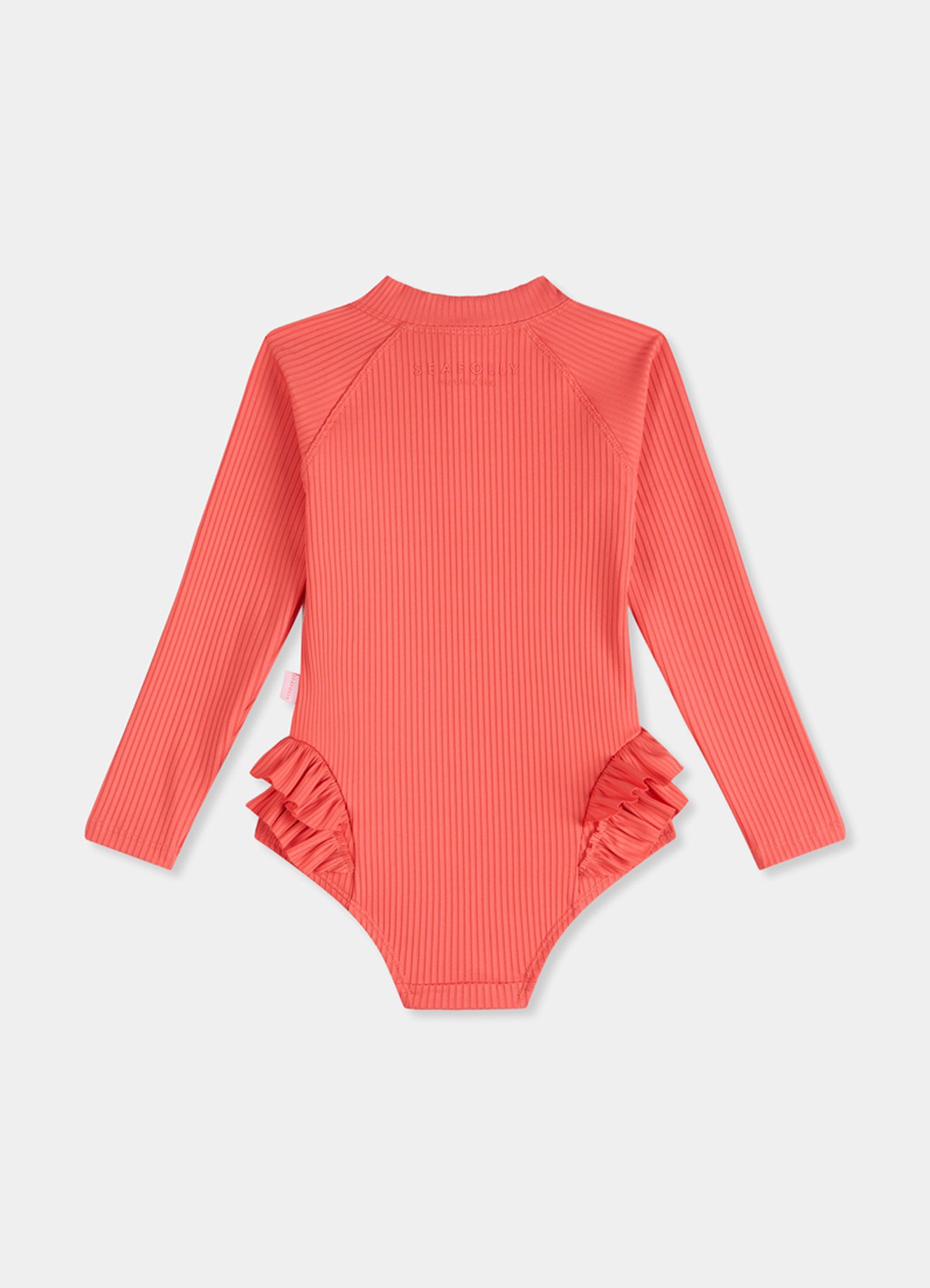 Summer Essential Girls Ruffle Hip Paddlesuit - Chintz Pink - Chintz Pink view 3