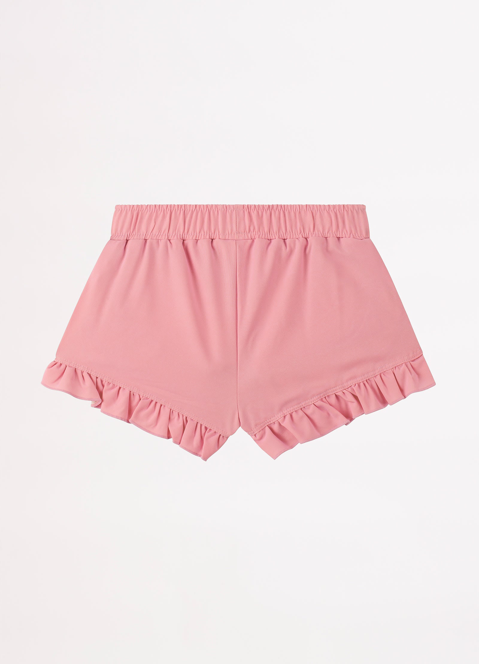Summer Essentials Girls Ruffled Boardshorts - Rose - Rose view 4