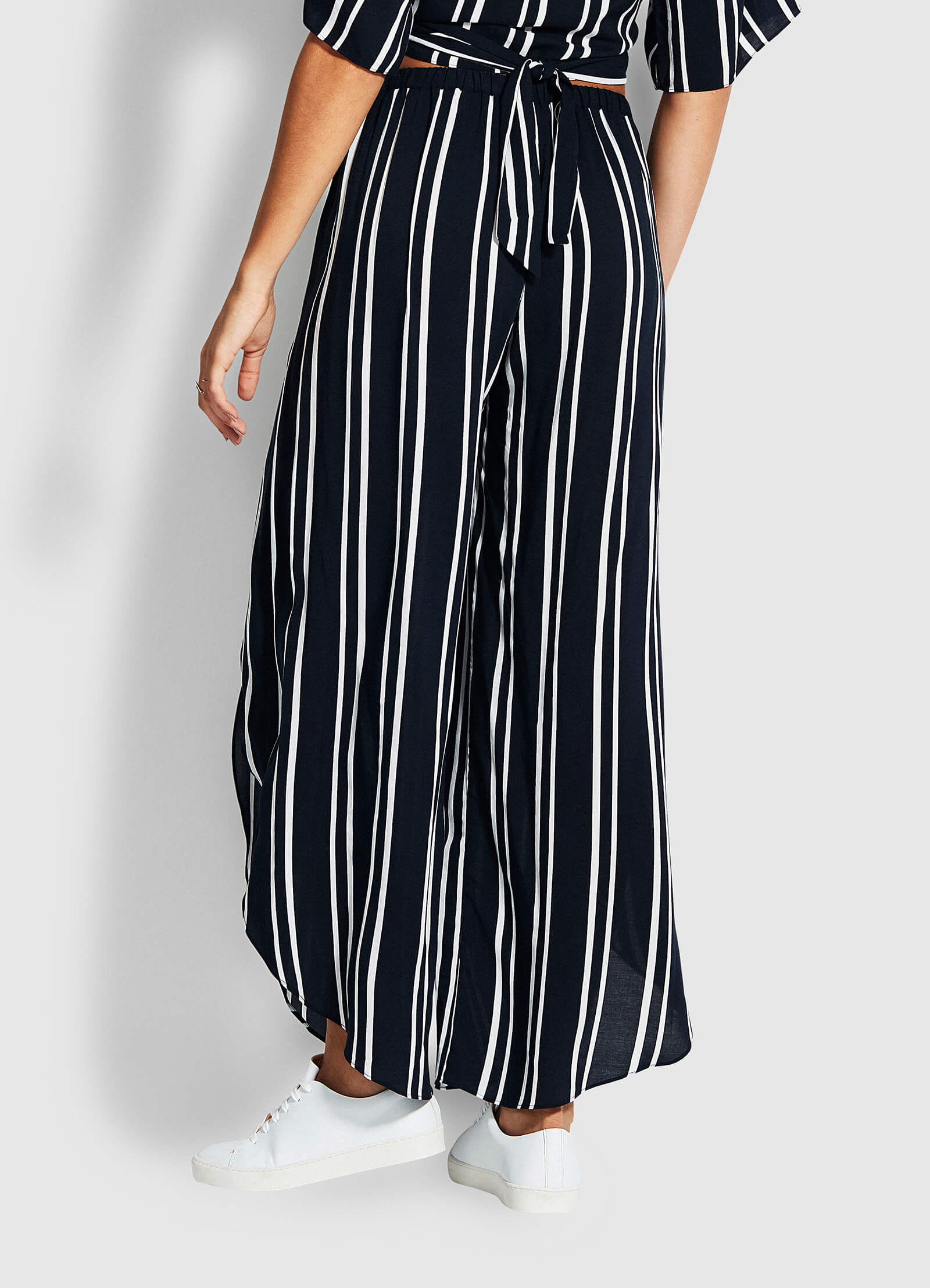 Summer Sea Stripe Pants - Navy Stripe - Navy Stripe view 4