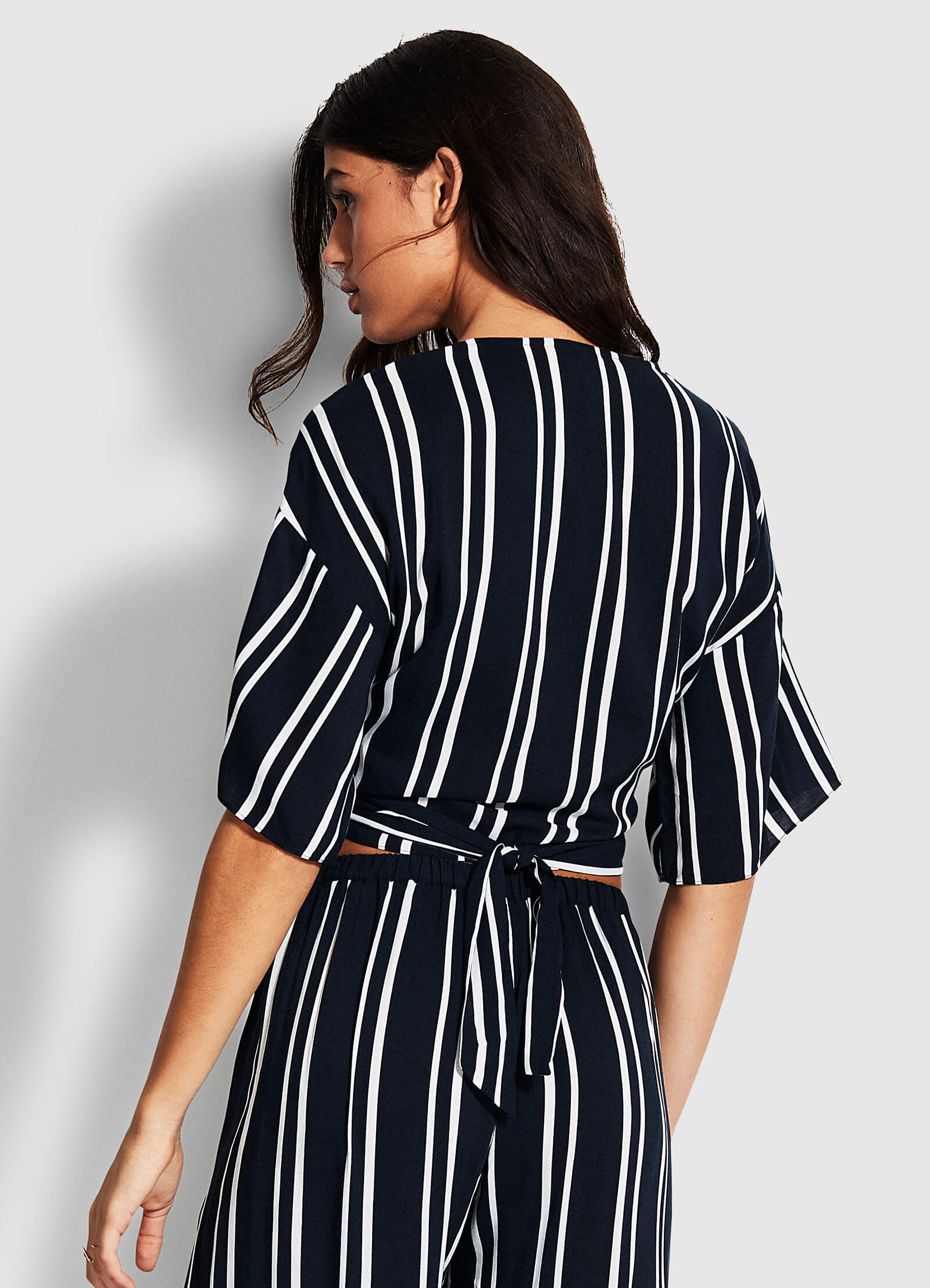 Summer Sea Stripe Top - Navy Stripe - Navy Stripe view 3