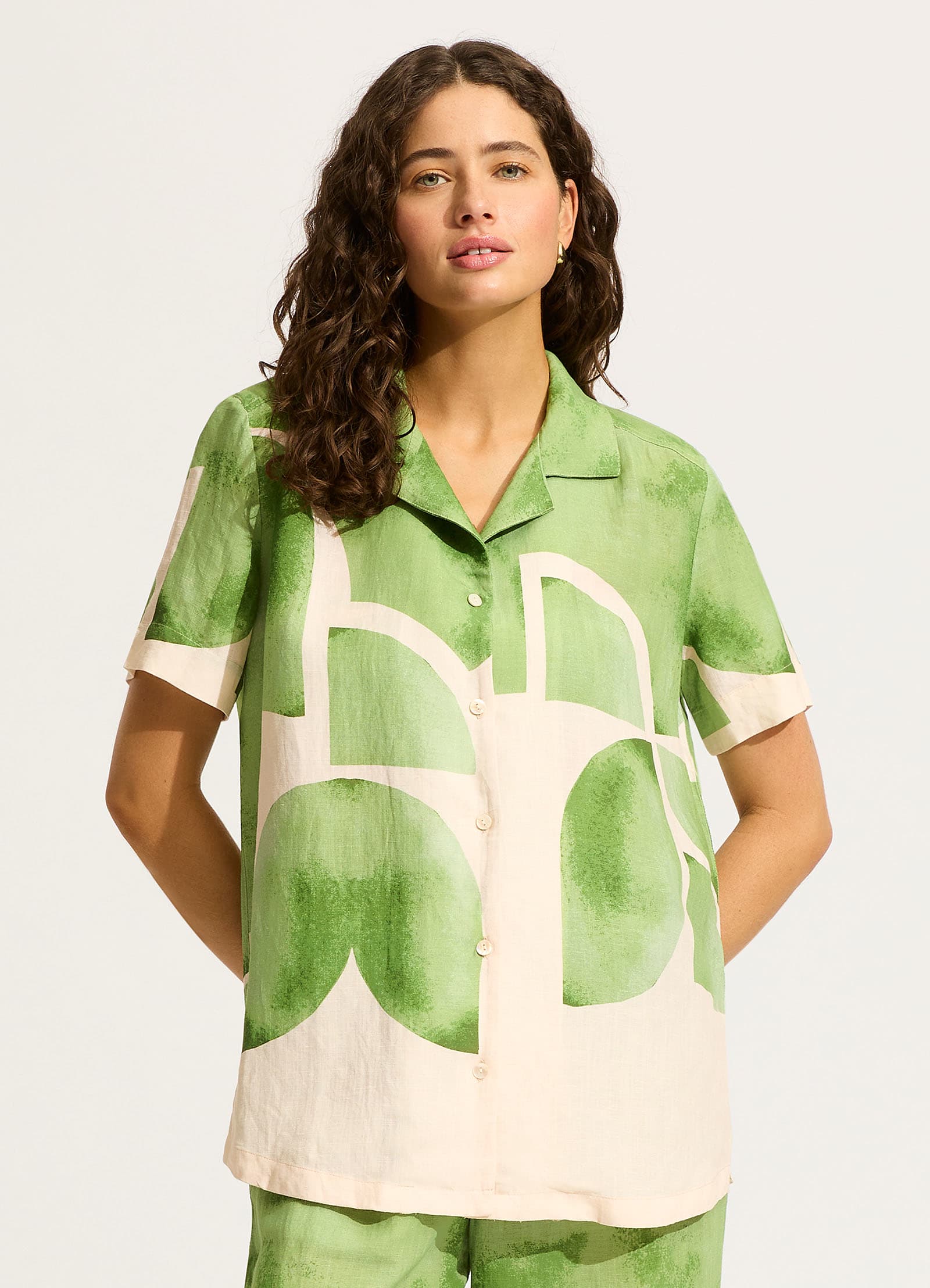 Sunray Shirt - Sage - Sage view 2