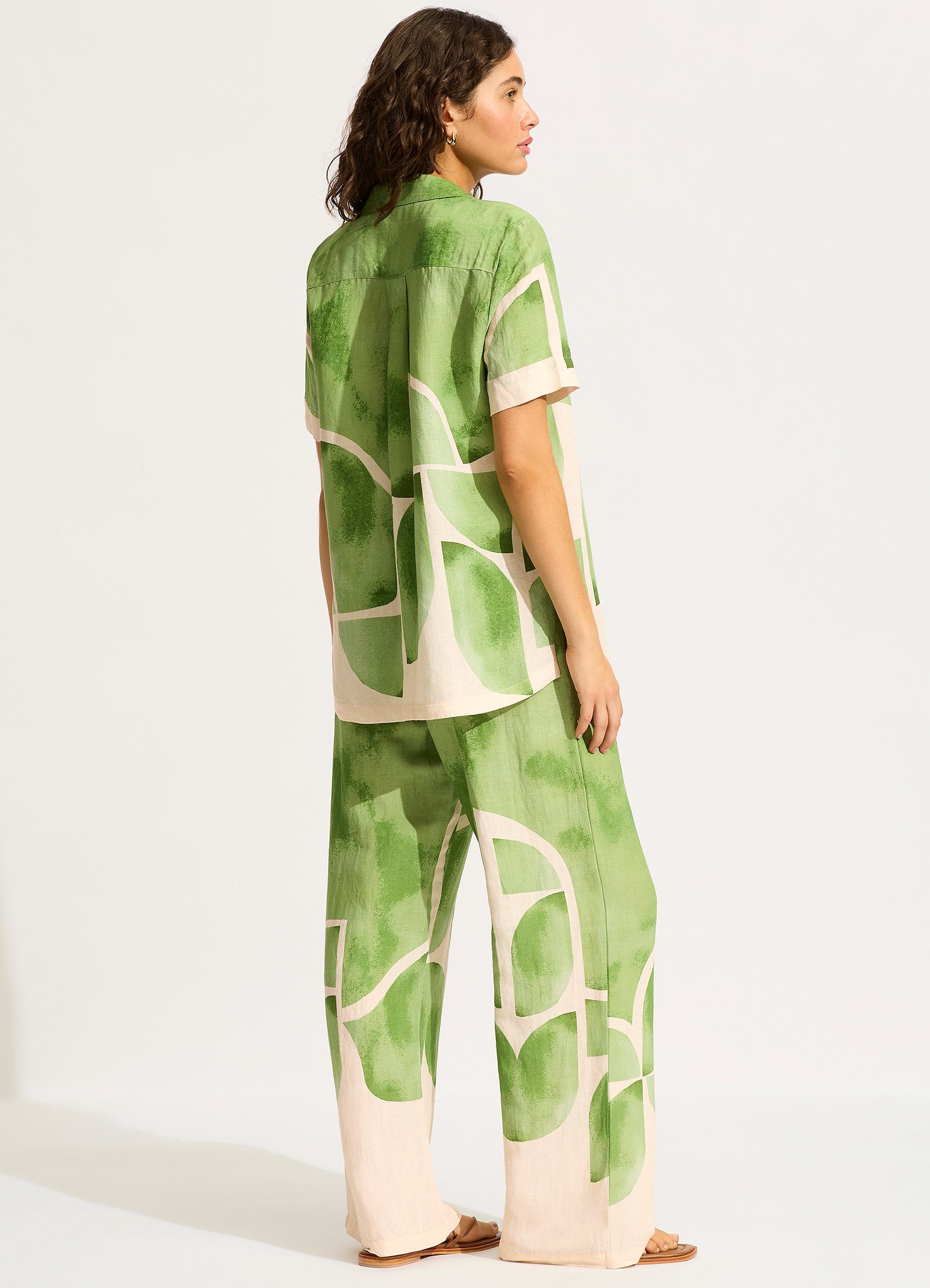 Sunray Shirt - Sage - Sage view 4