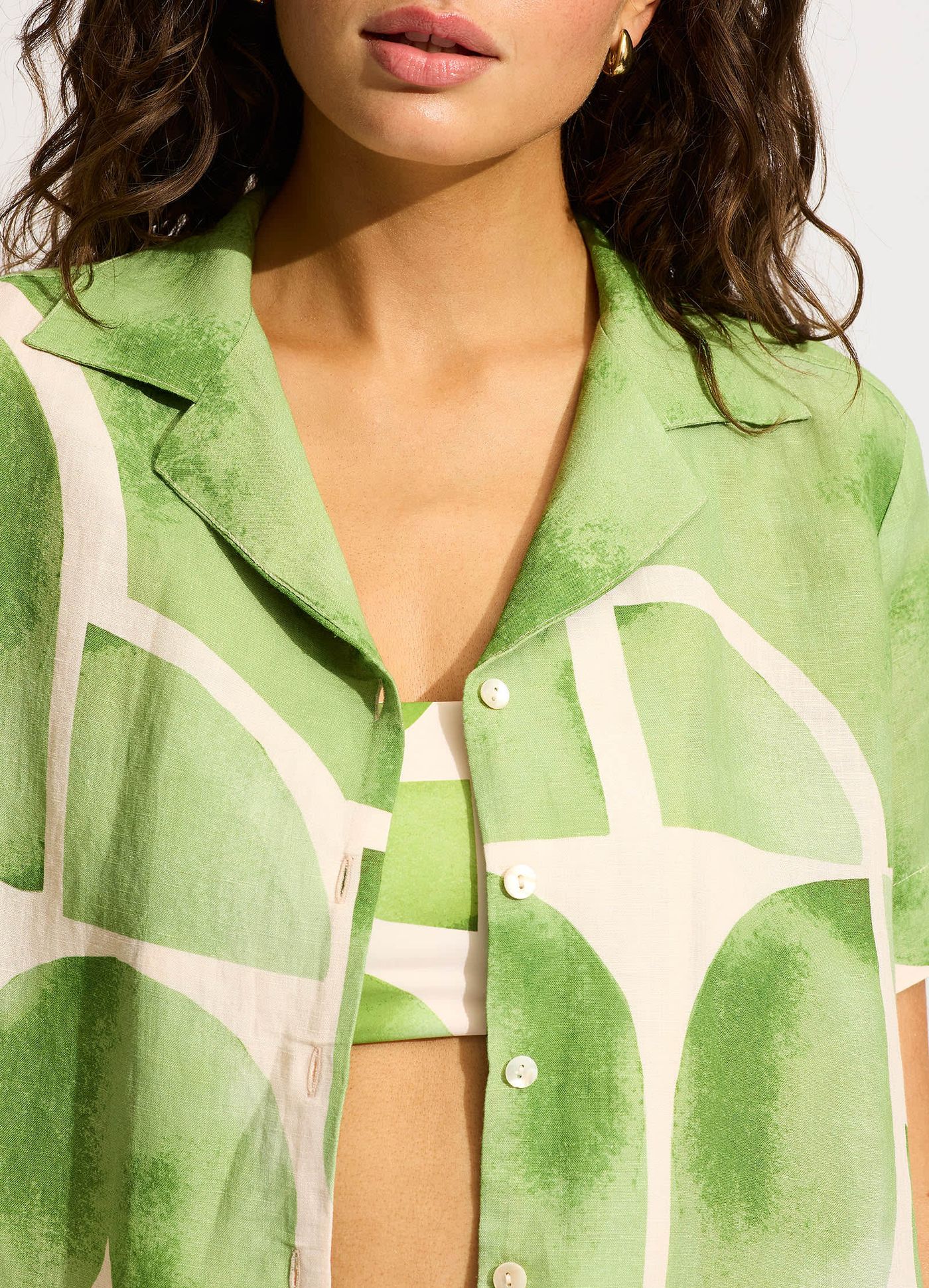 Sunray Shirt - Sage - Sage view 5