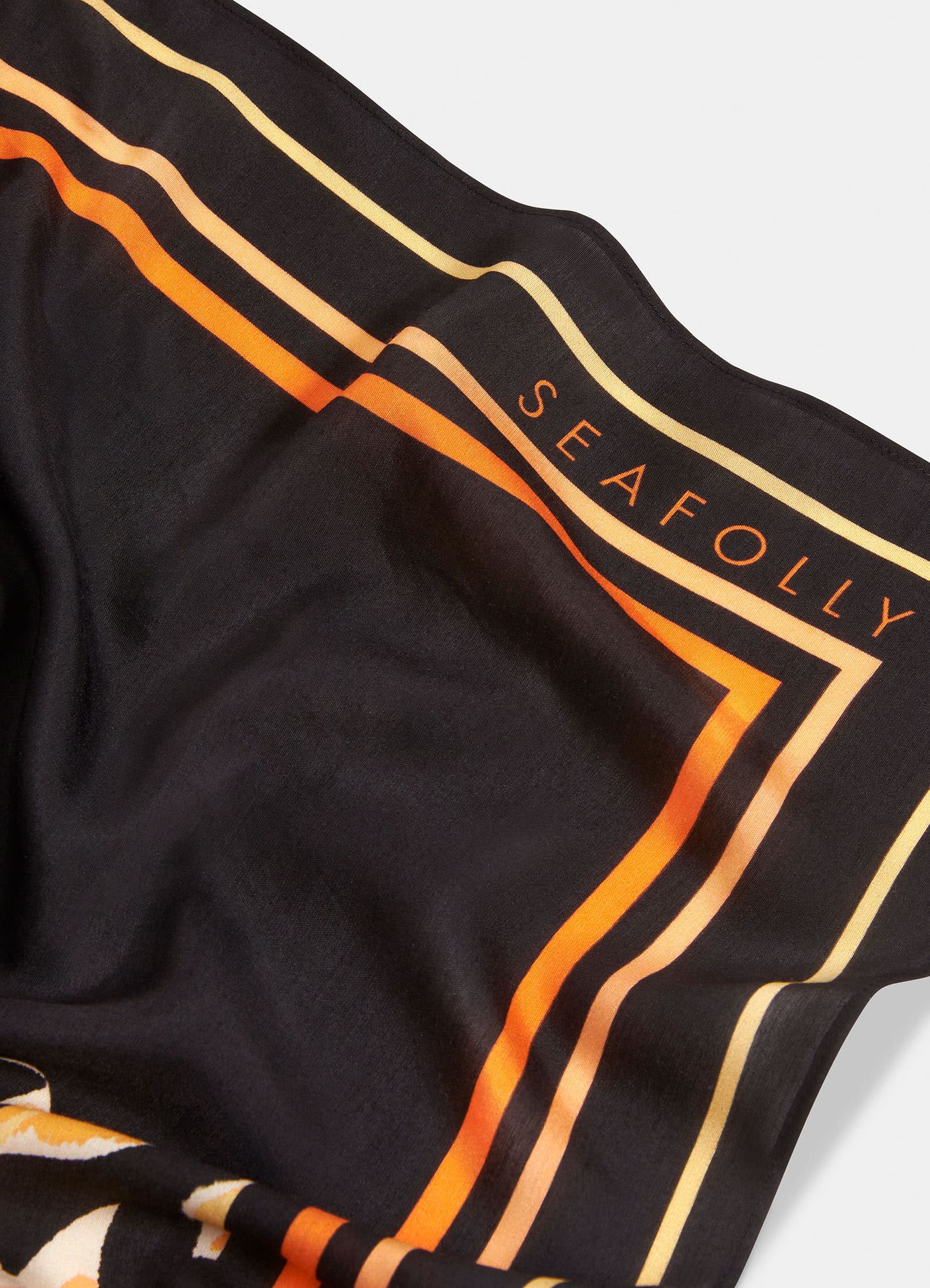 Take Flight Scarf - Mandarin - Mandarin view 5