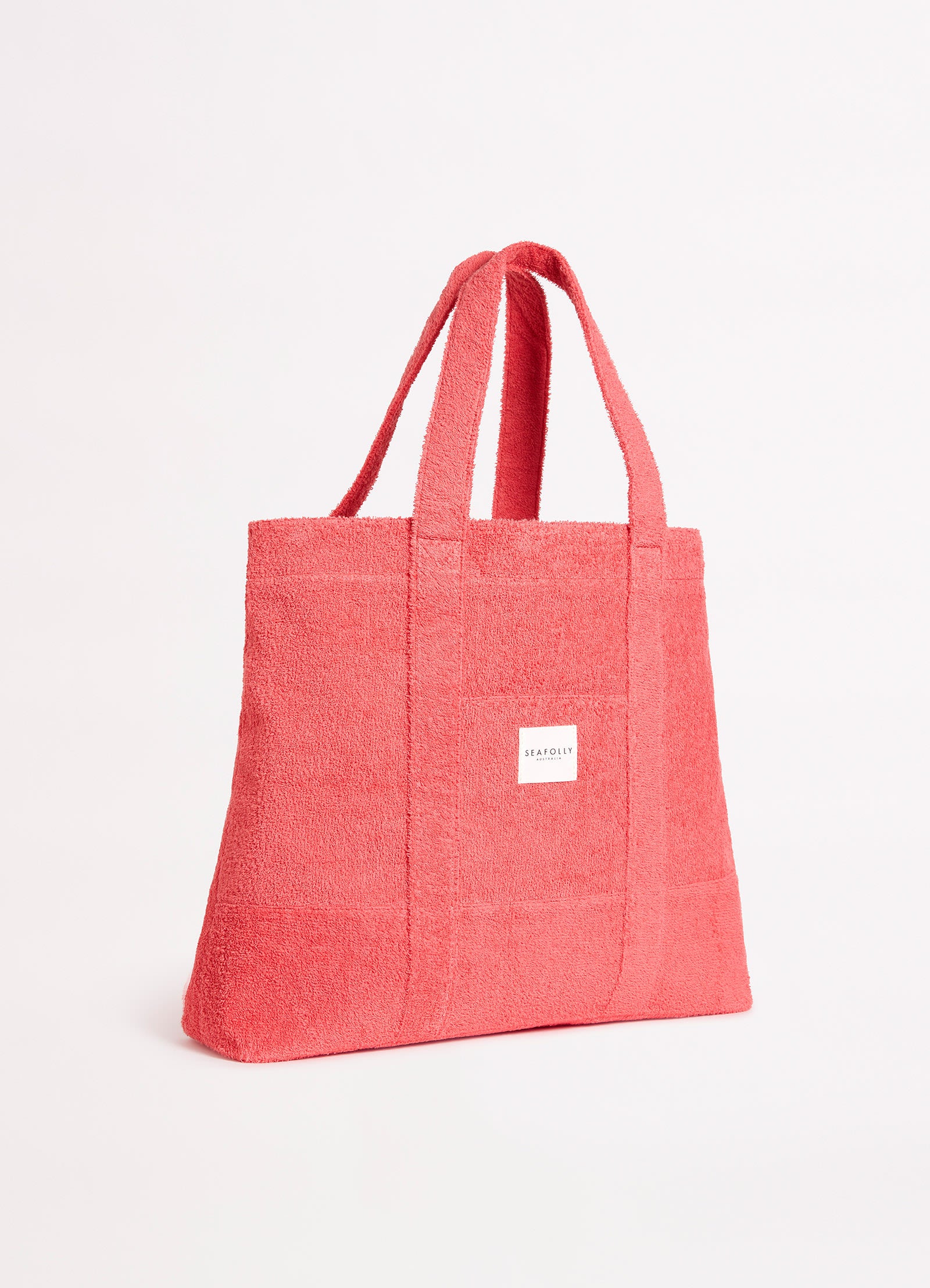 Terry Beach Tote - Sun Kissed Coral - Sun Kissed Coral view 2