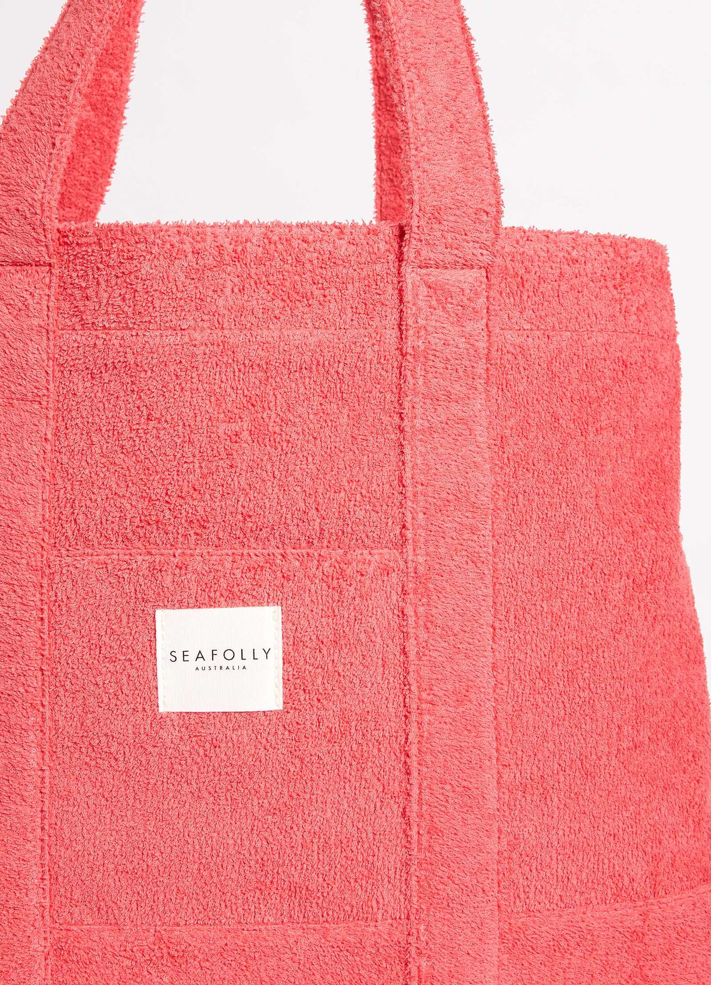 Terry Beach Tote - Sun Kissed Coral - Sun Kissed Coral view 4