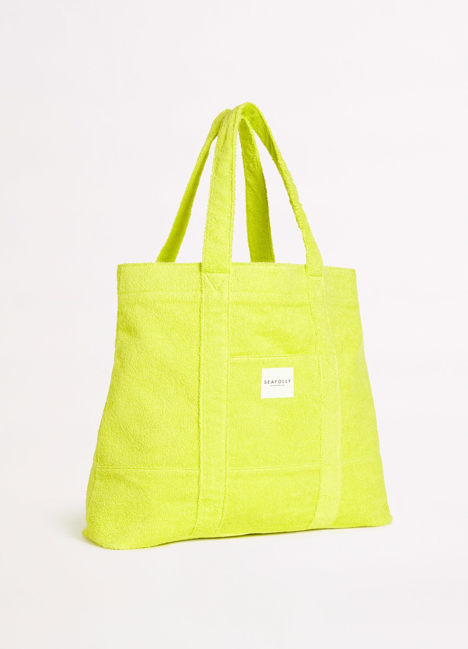 Terry Beach Tote - Wild Lime - Wild Lime view 2