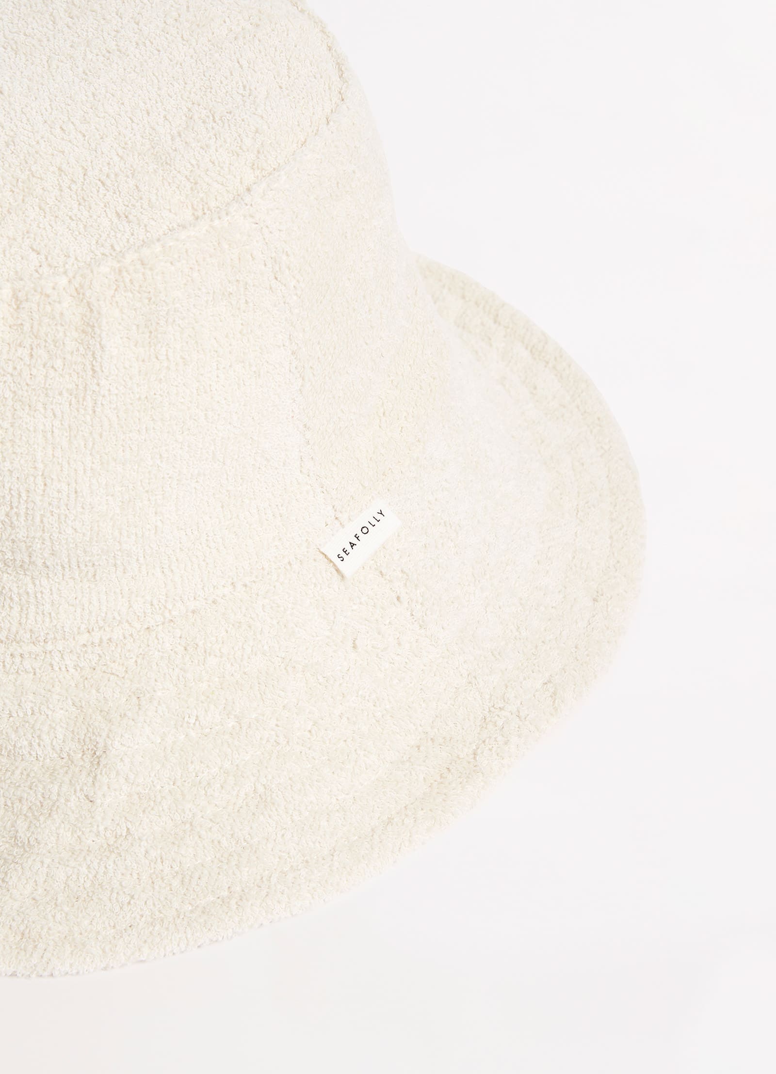 Terry Bucket Hat - Sand - Sand view 3