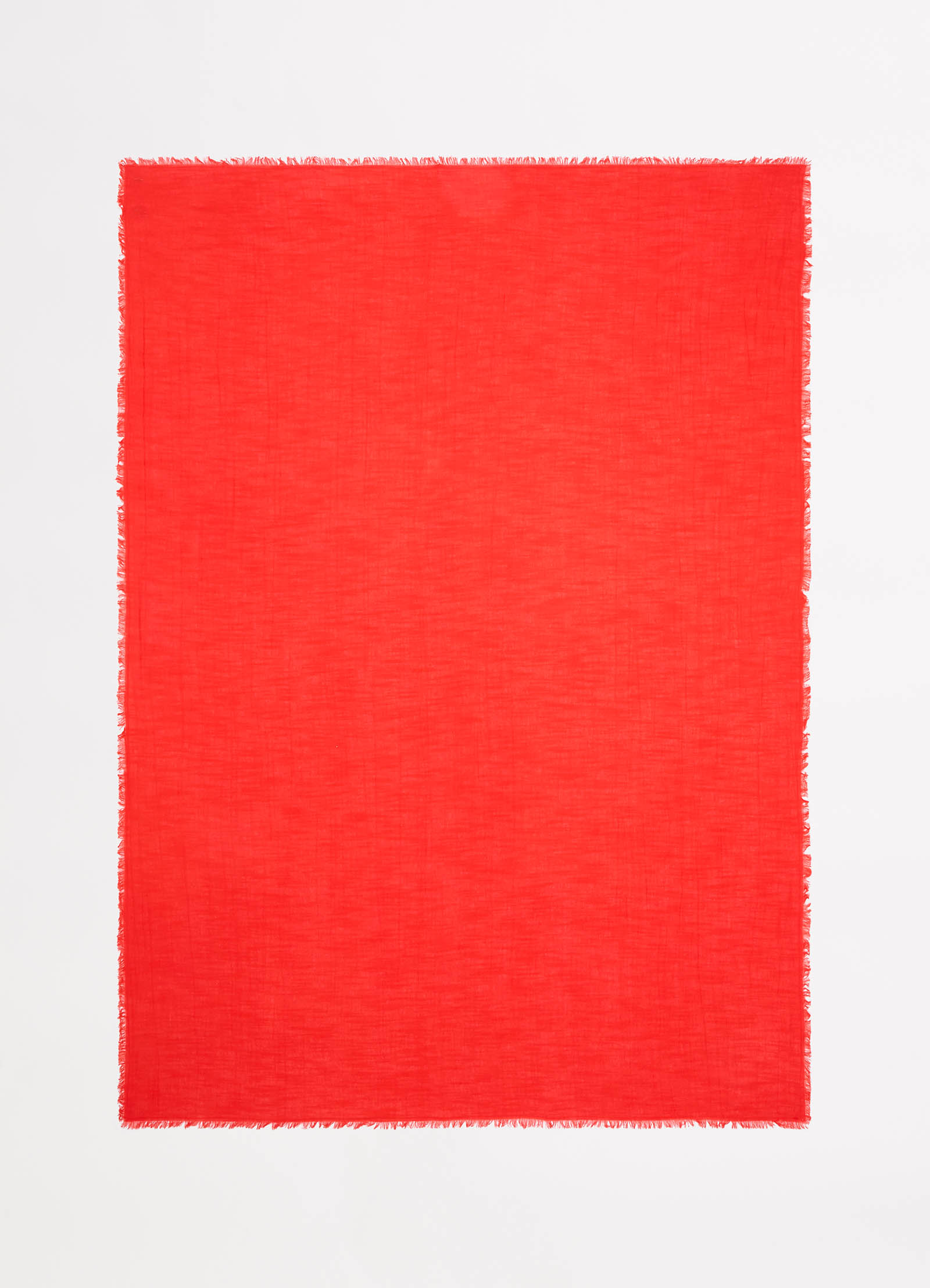 Textured Cotton Beach Wrap - Flame - Flame view 6
