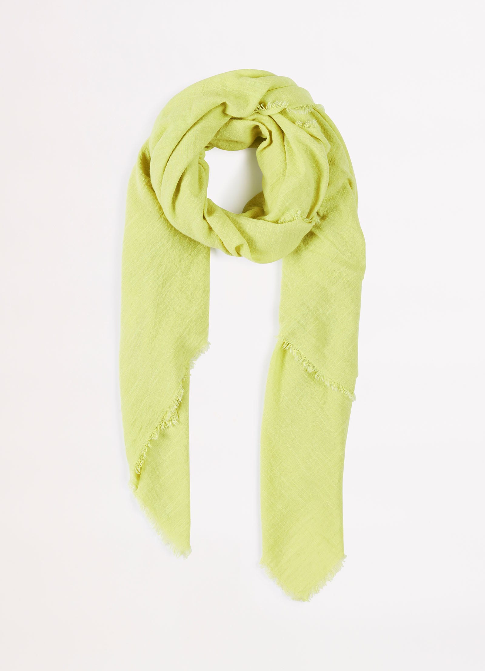 Textured Cotton Beach Wrap - Soft Olive - Soft Olive view 6