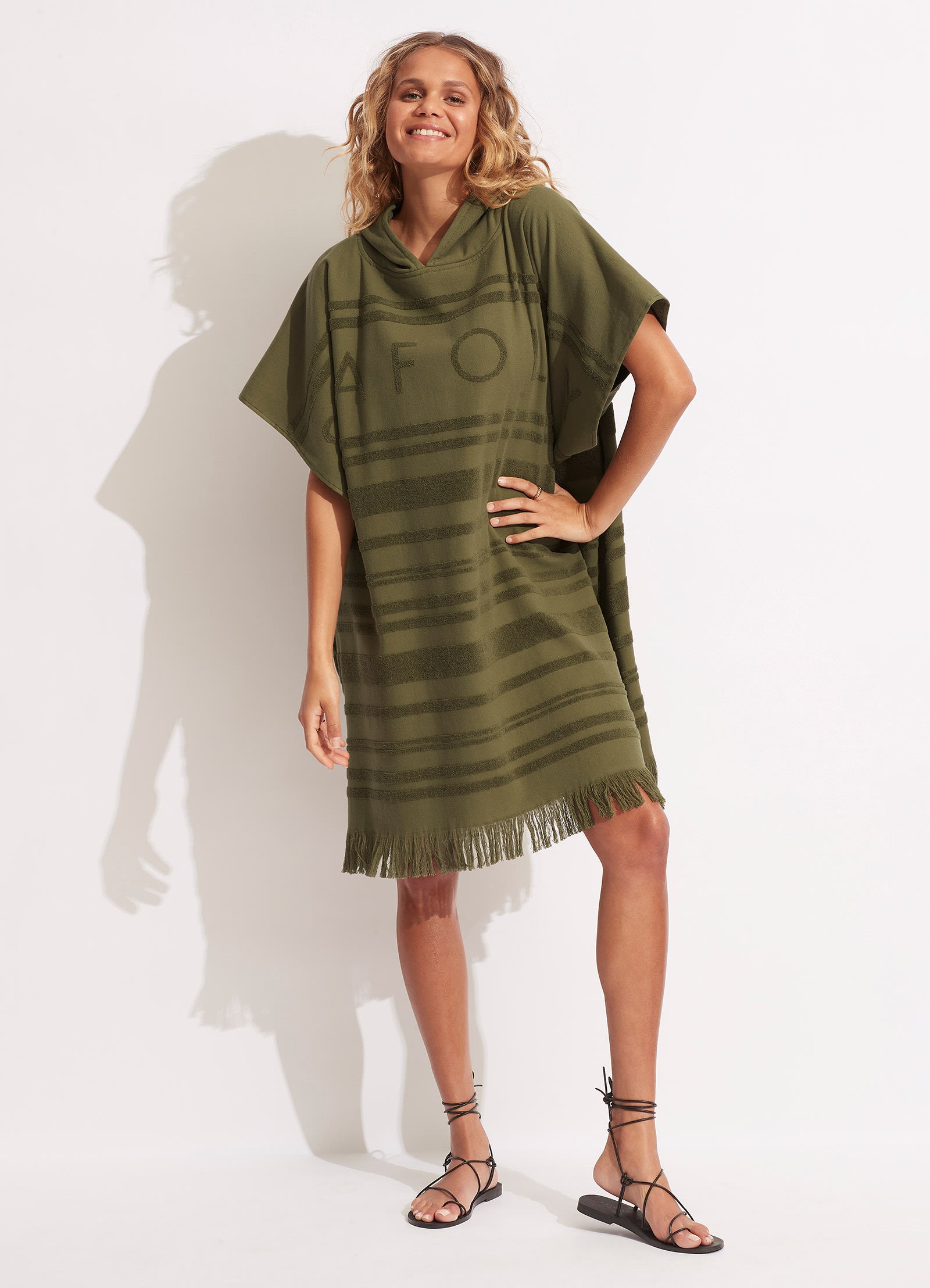 Towel Poncho - Avocado - Avocado