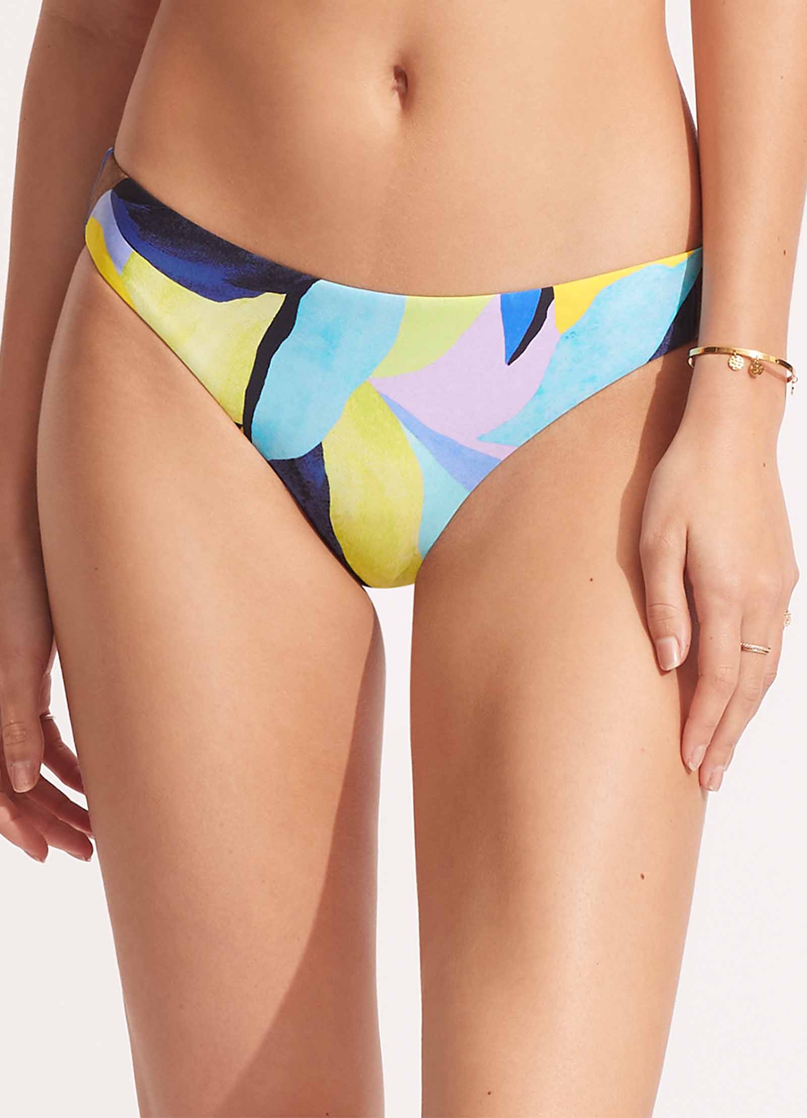 Tropfest Hipster Bikini Bottom - True Navy - True Navy view 2