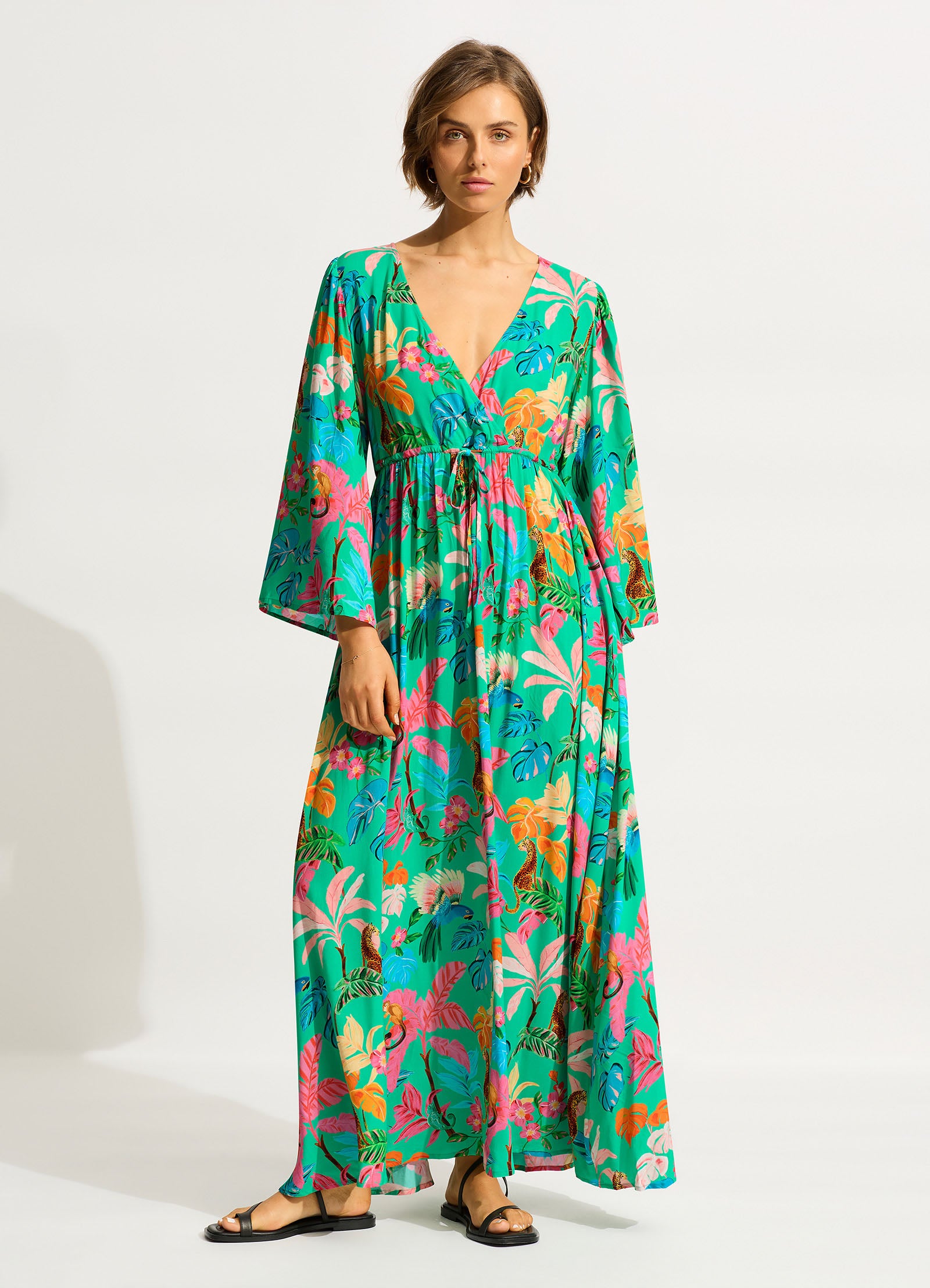 Tropica Maxi Dress - Jade - Jade