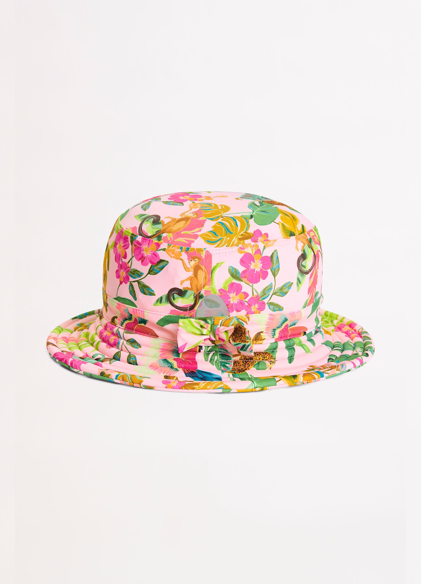 Tropical Dreams Girls Bucket Hat - Trop Pink - Trop Pink view 3