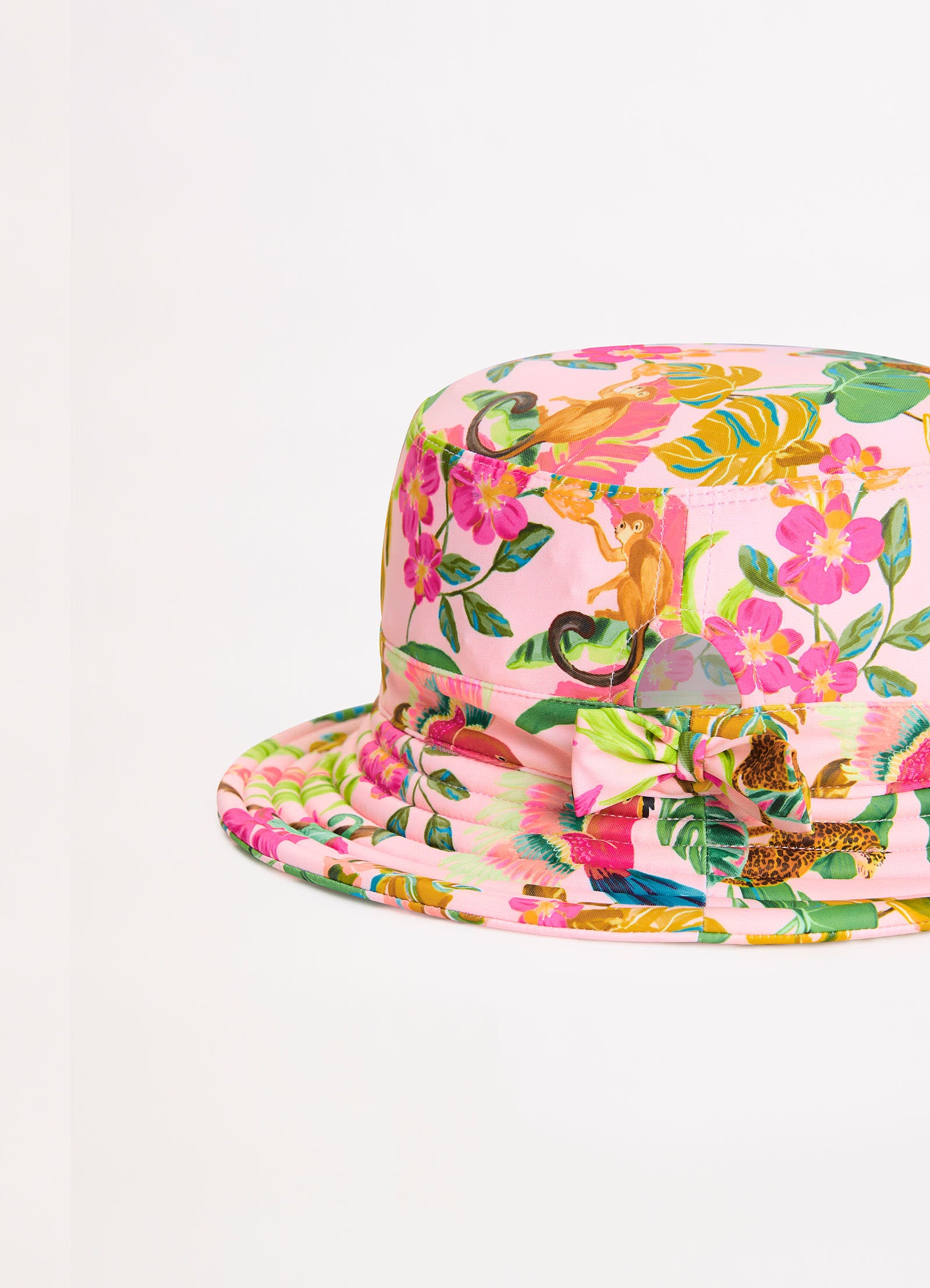 Tropical Dreams Girls Bucket Hat - Trop Pink - Trop Pink view 4