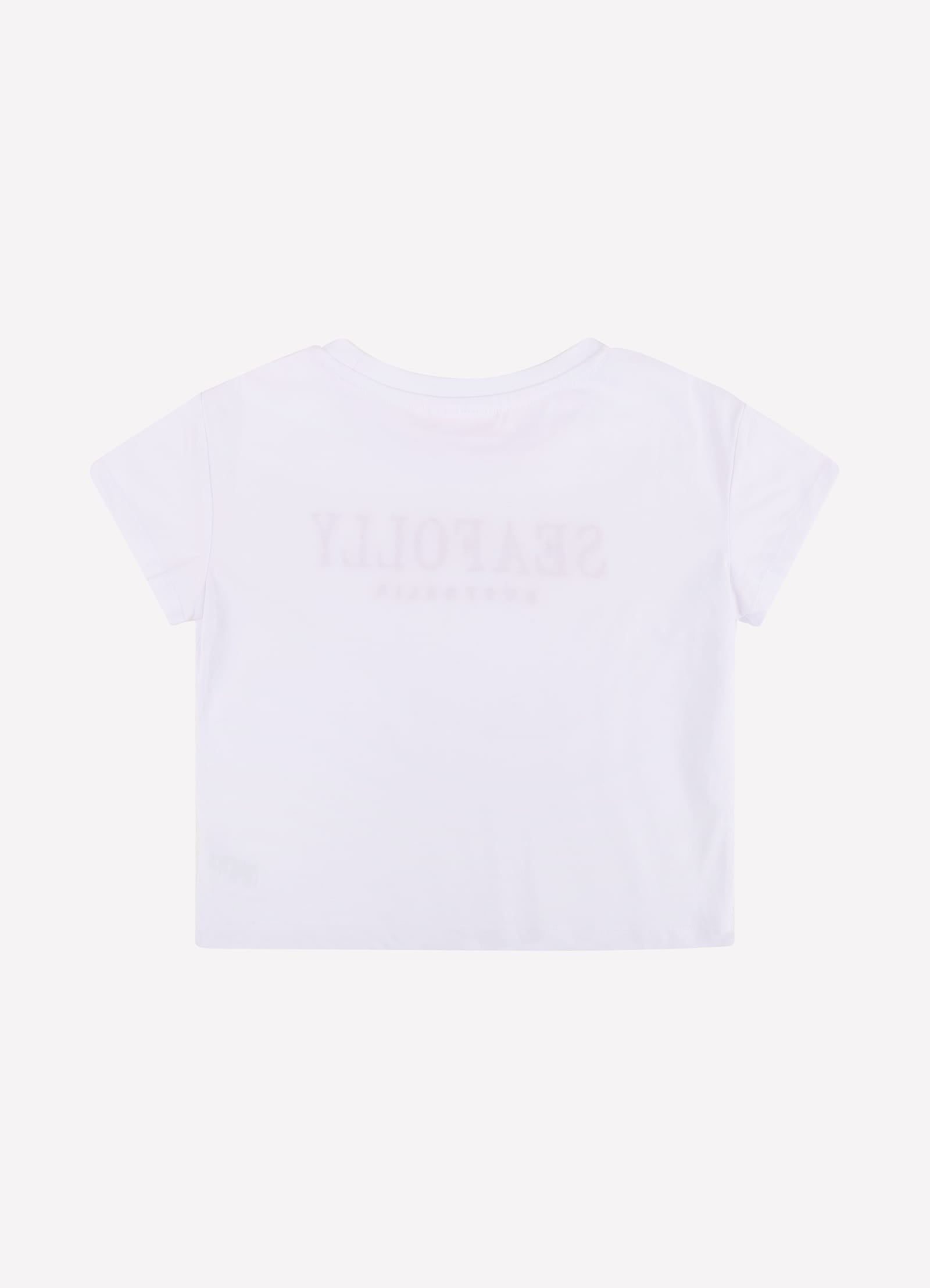 Tropique Cropped Tee - Cloud Dancer - Cloud Dancer view 4