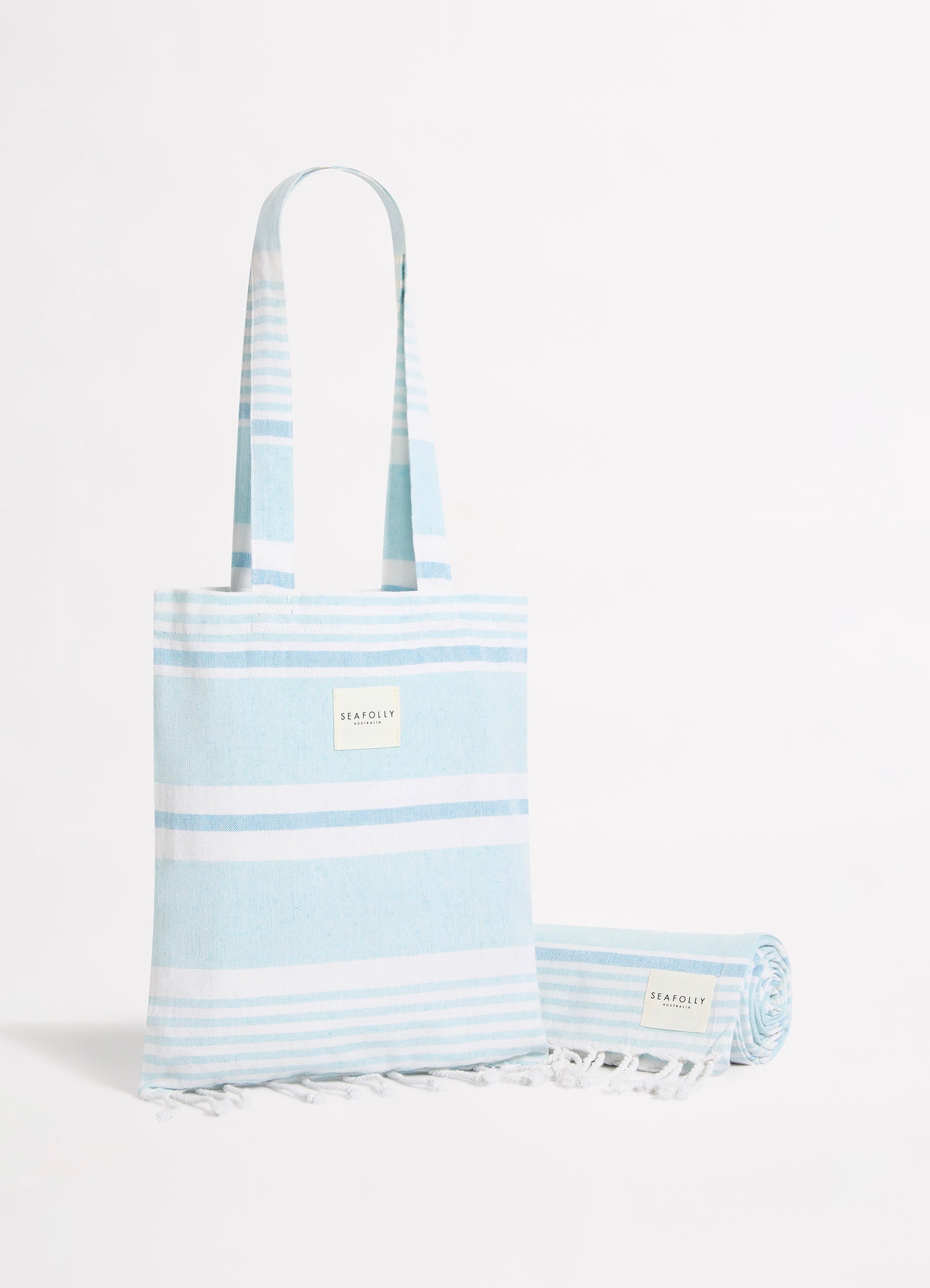 Turkish Towel Set - Blue Mist - Blue Mist view 2