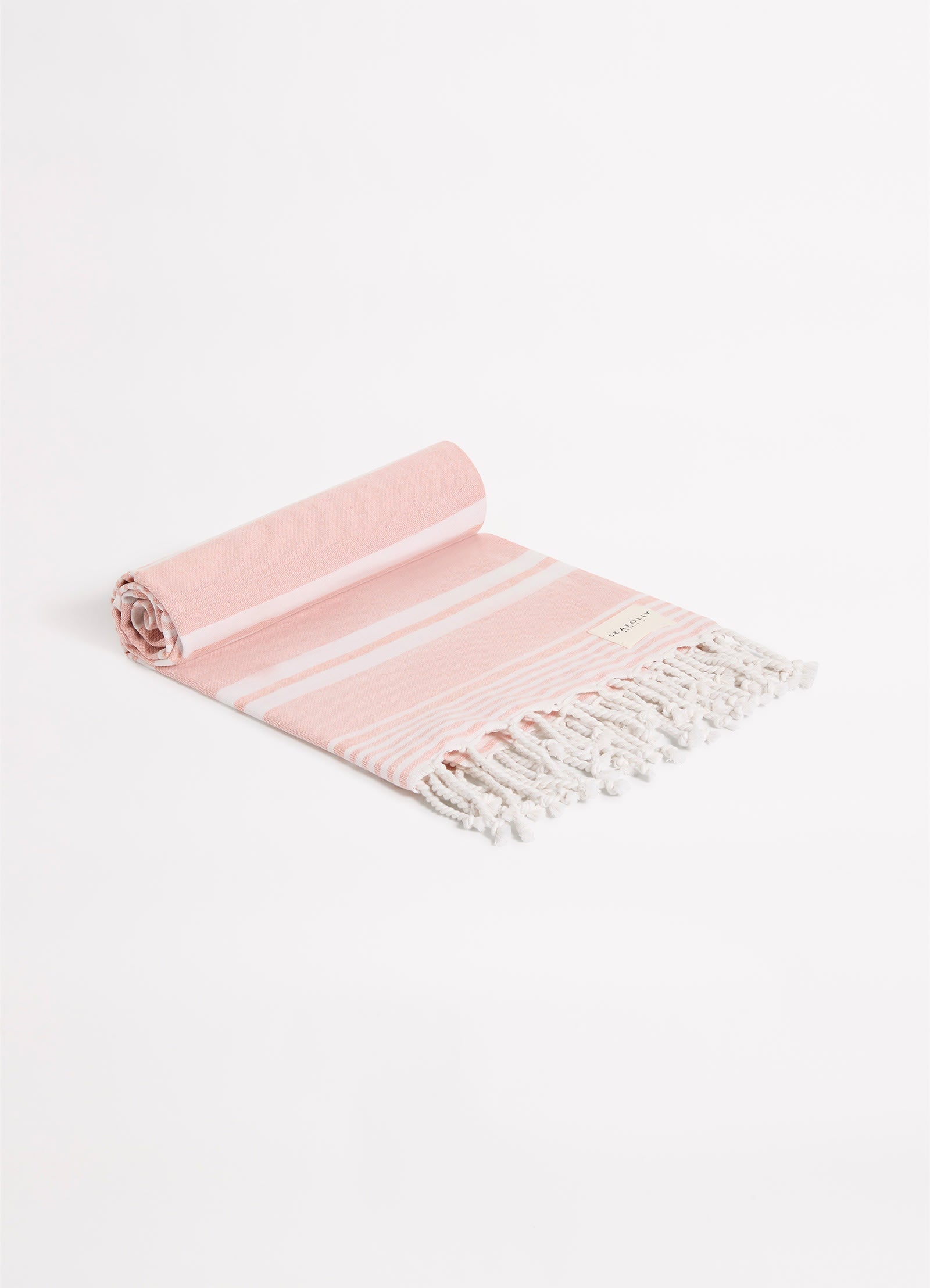 Turkish Towel Set - Pink - Pink view 2