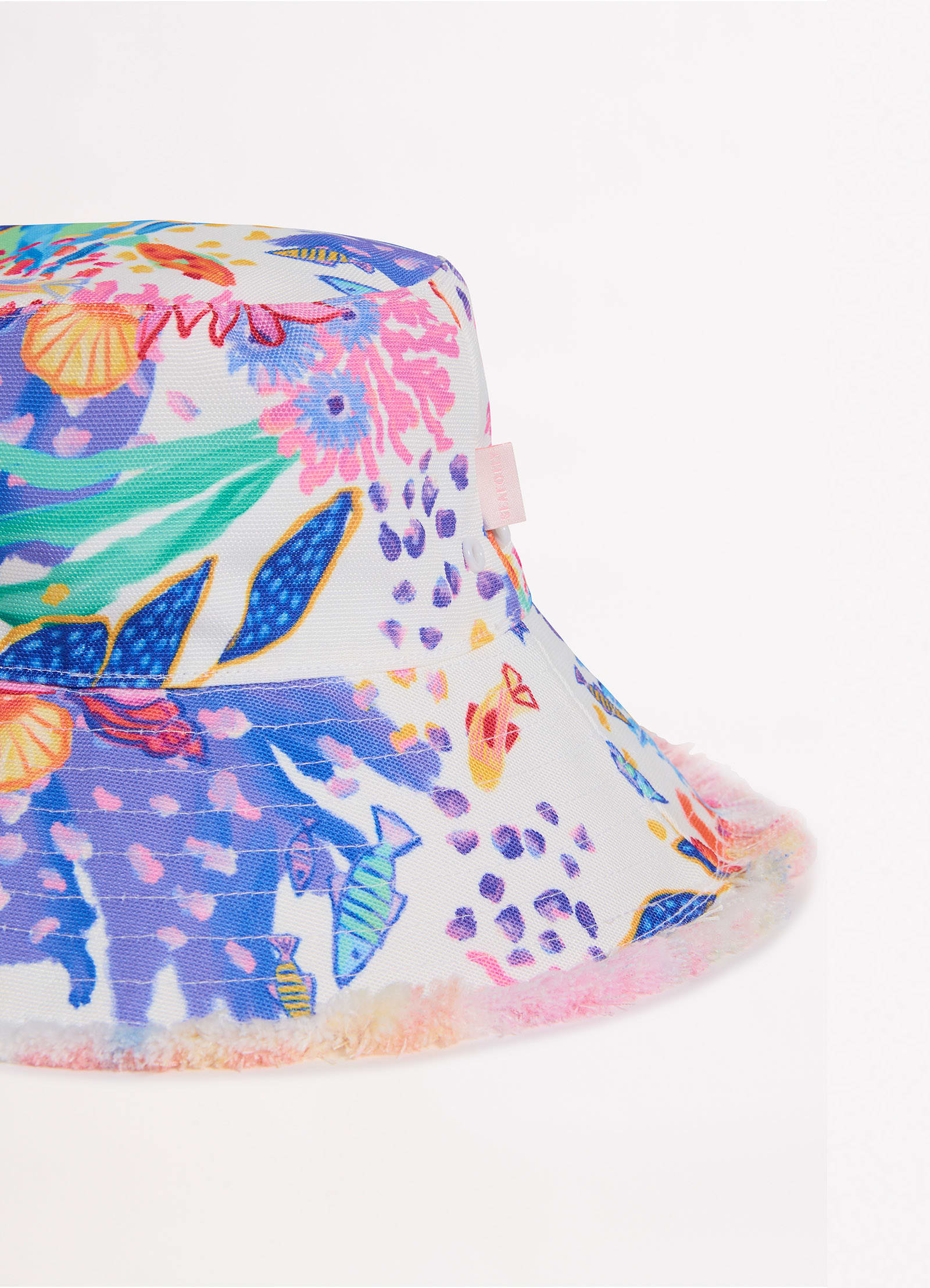 Under The Sea Bucket Hat - White - White view 4