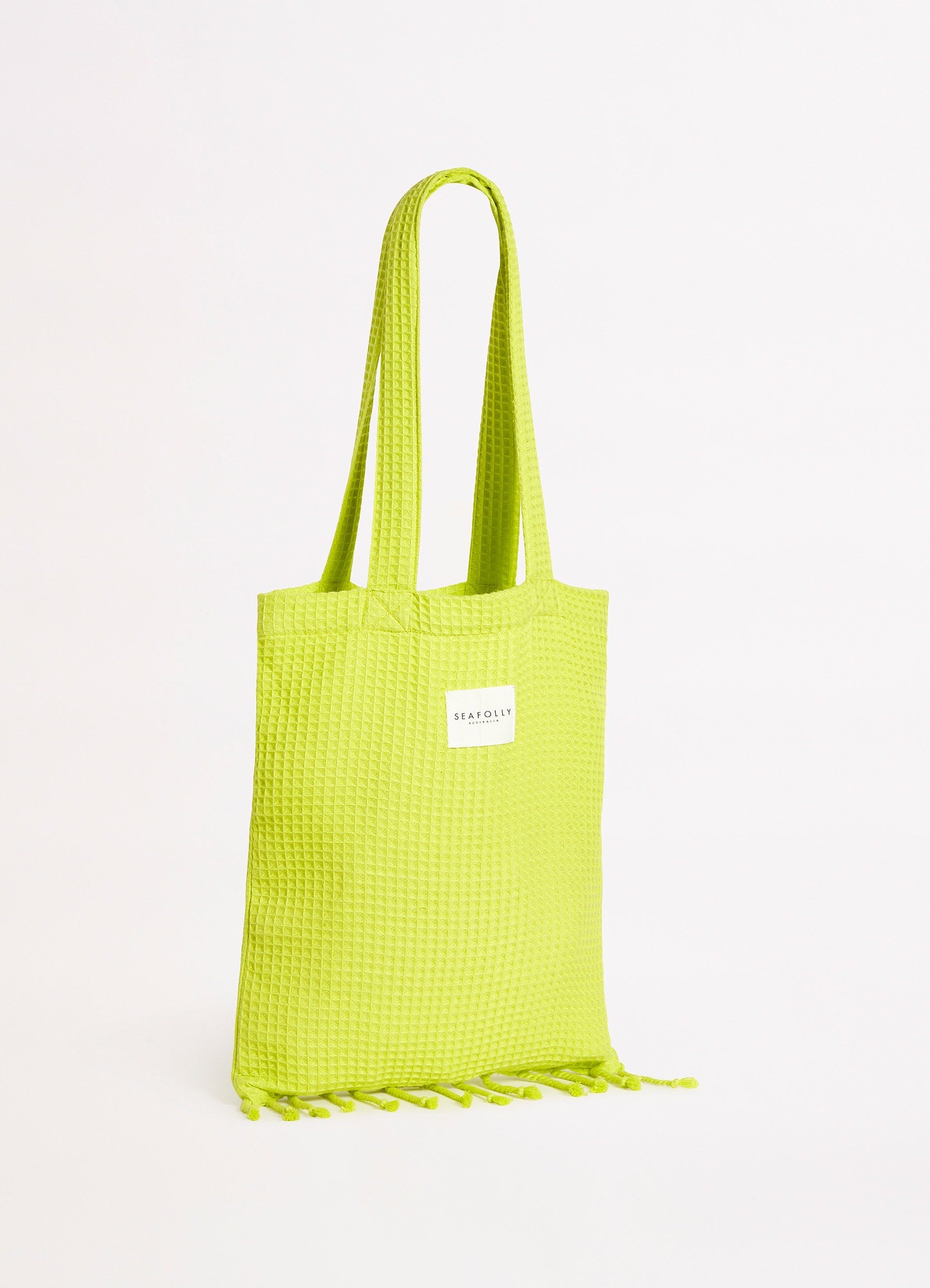 Waffle Towel & Tote Set - Wild Lime - Wild Lime view 3