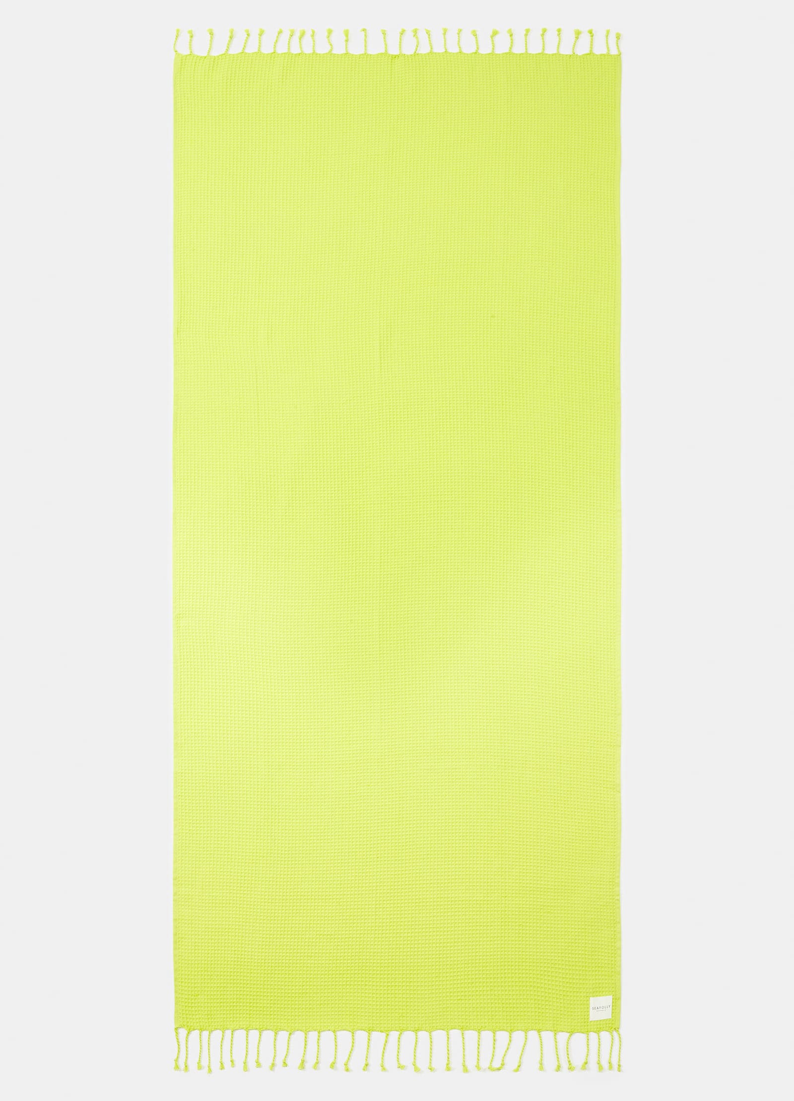 Waffle Towel & Tote Set - Wild Lime - Wild Lime view 7