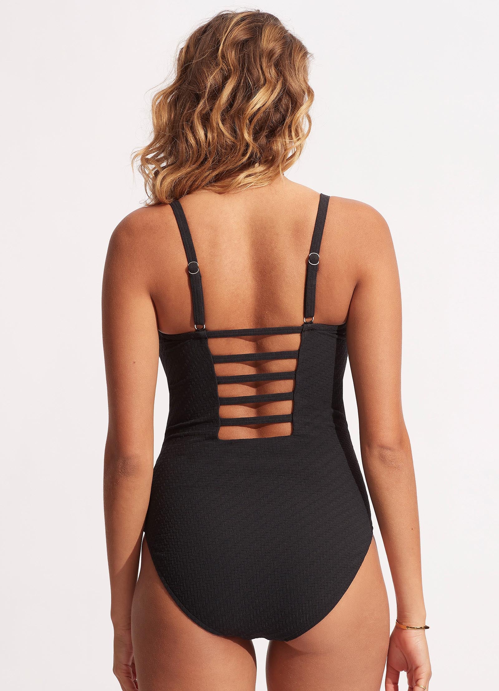 Willow DD One Piece - Black - Black view 4