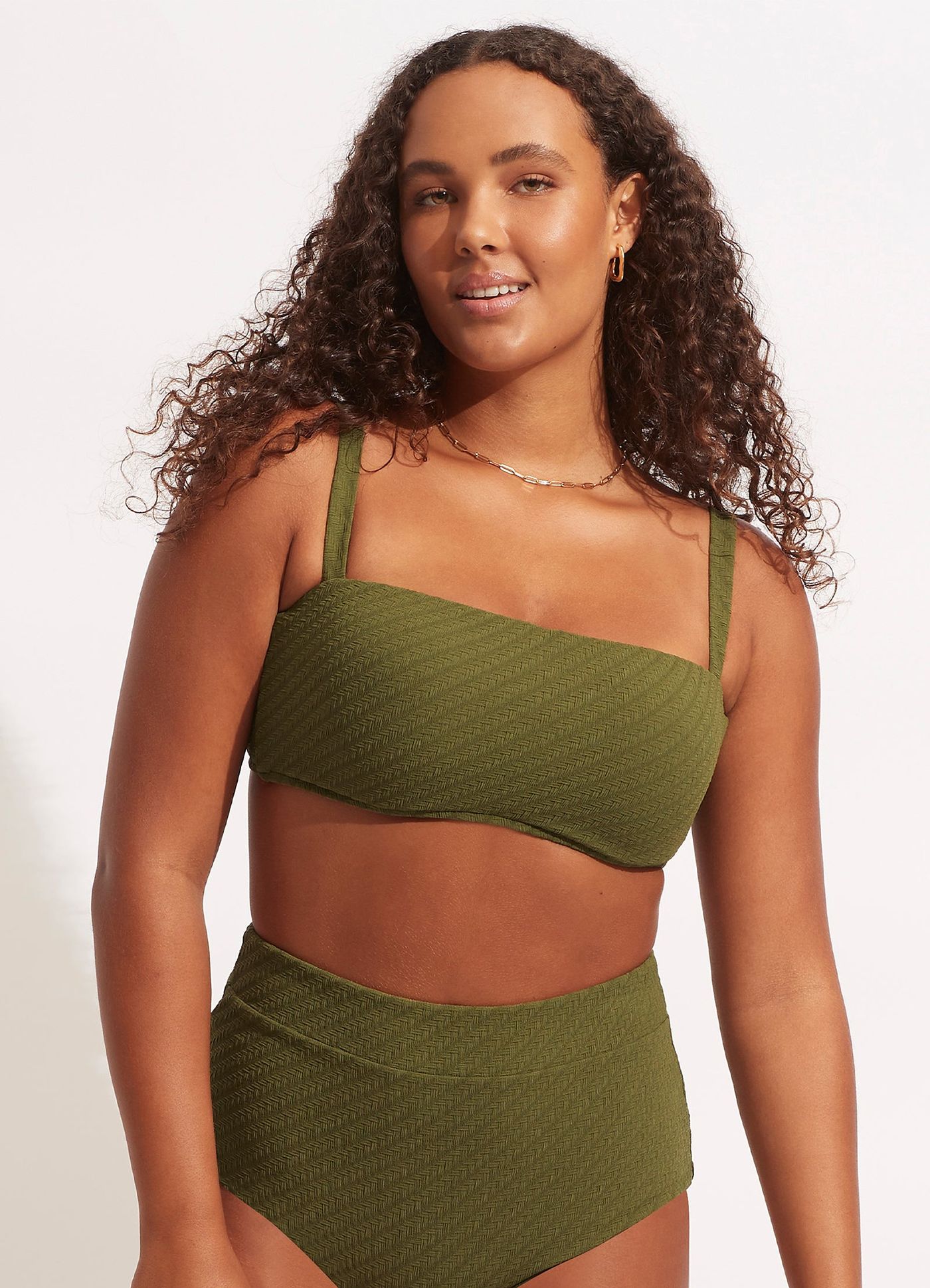 Willow Tank Bra  - Avocado - Avocado