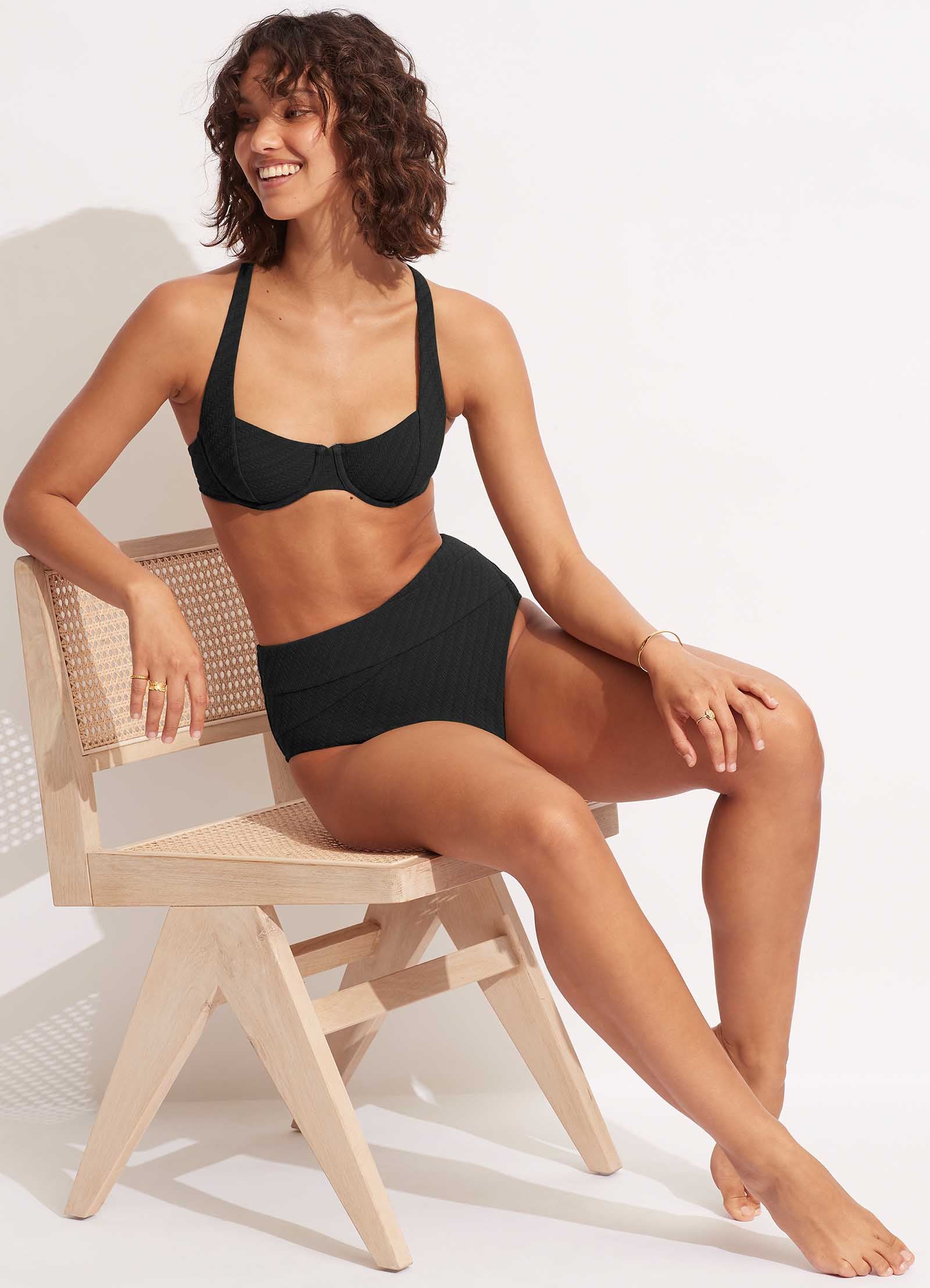 Willow Underwire Bra - Black - Black