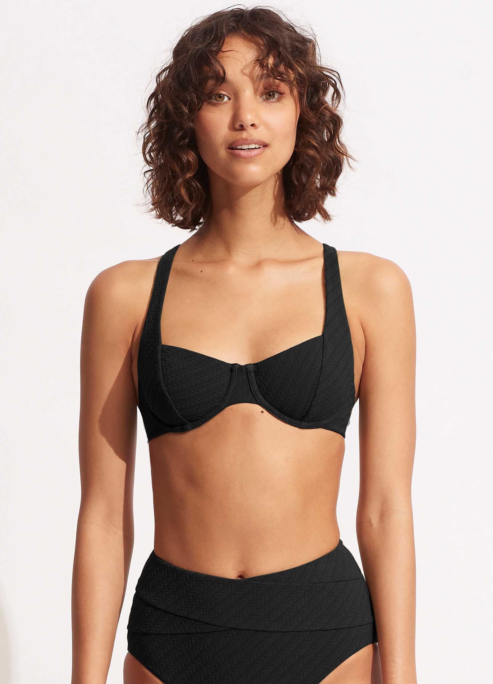Willow Underwire Bra - Black - Black view 2