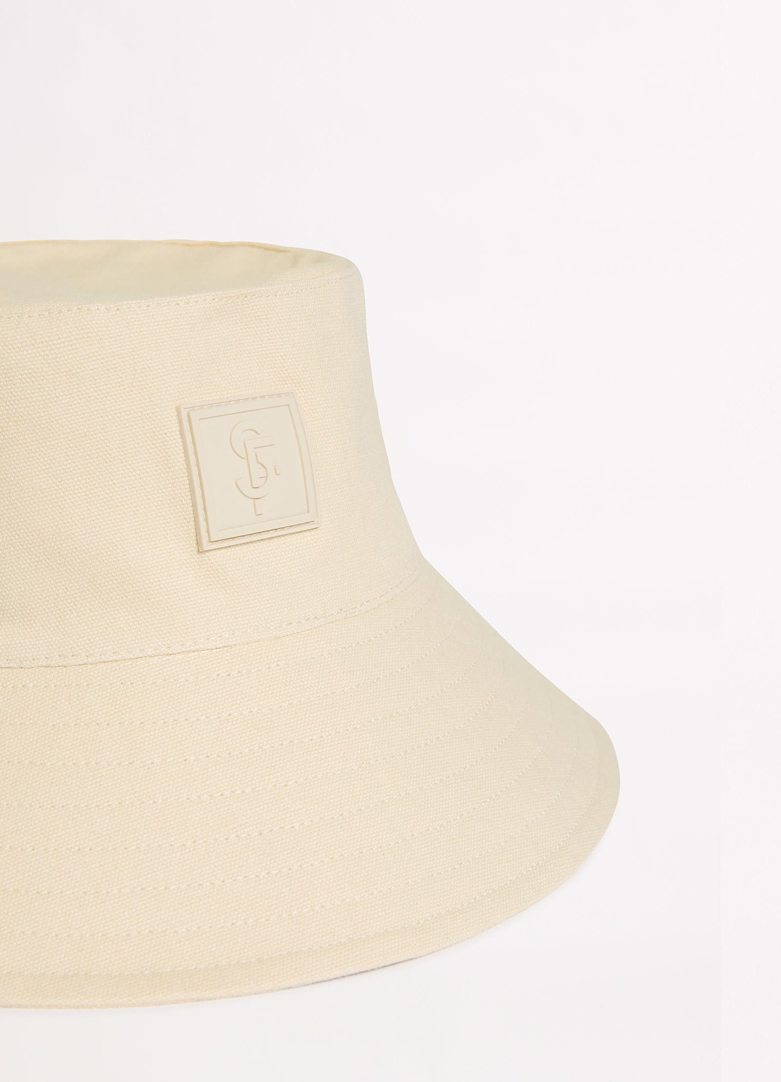 Wish You Were Here Canvas Bucket Hat - Sand - Sand view 3