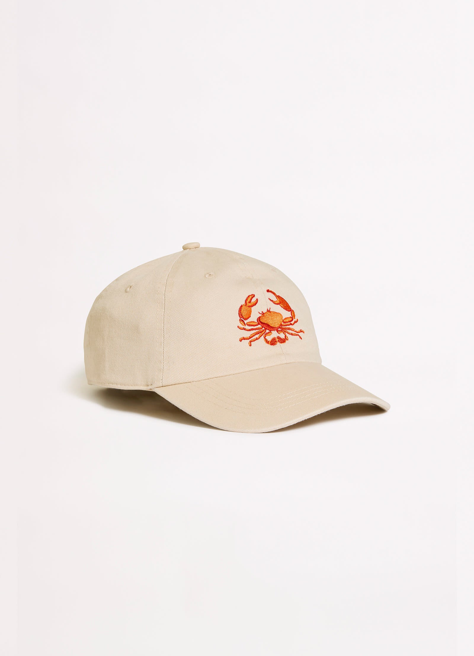 Wish You Were Here Embroidered Cap - Crab Orange - Crab Orange view 2
