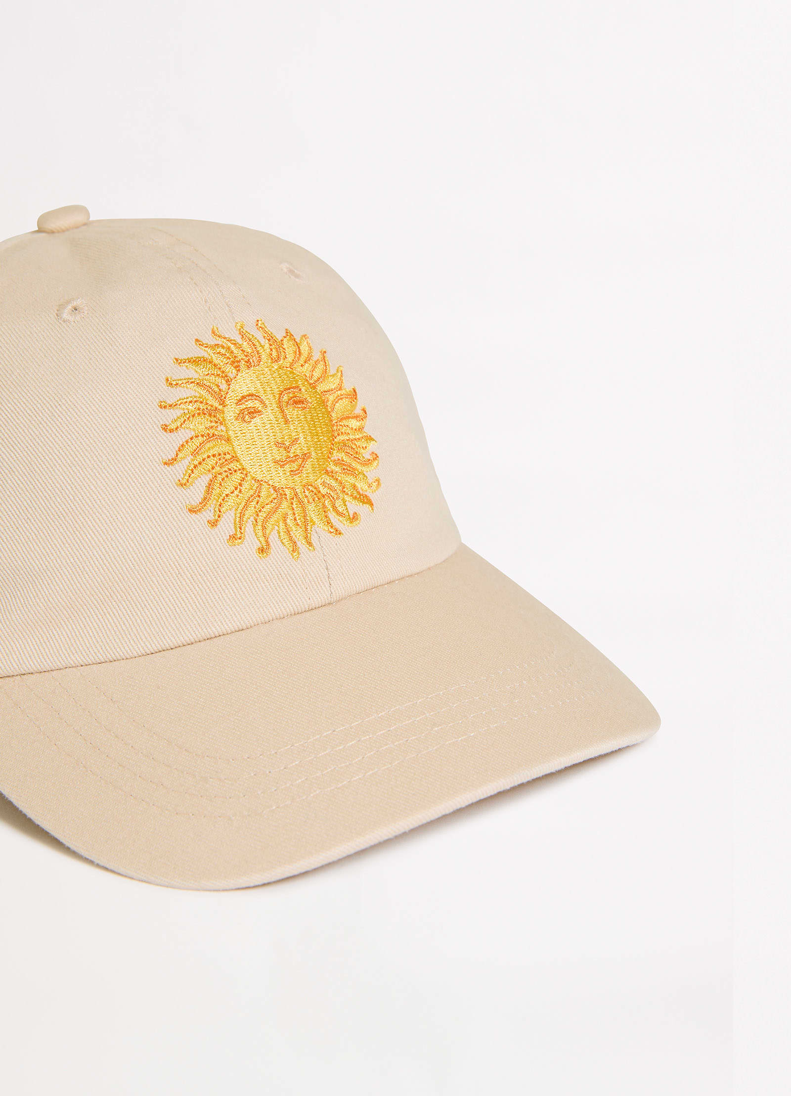 Wish You Were Here Embroidered Cap - Soleil - Soleil view 3