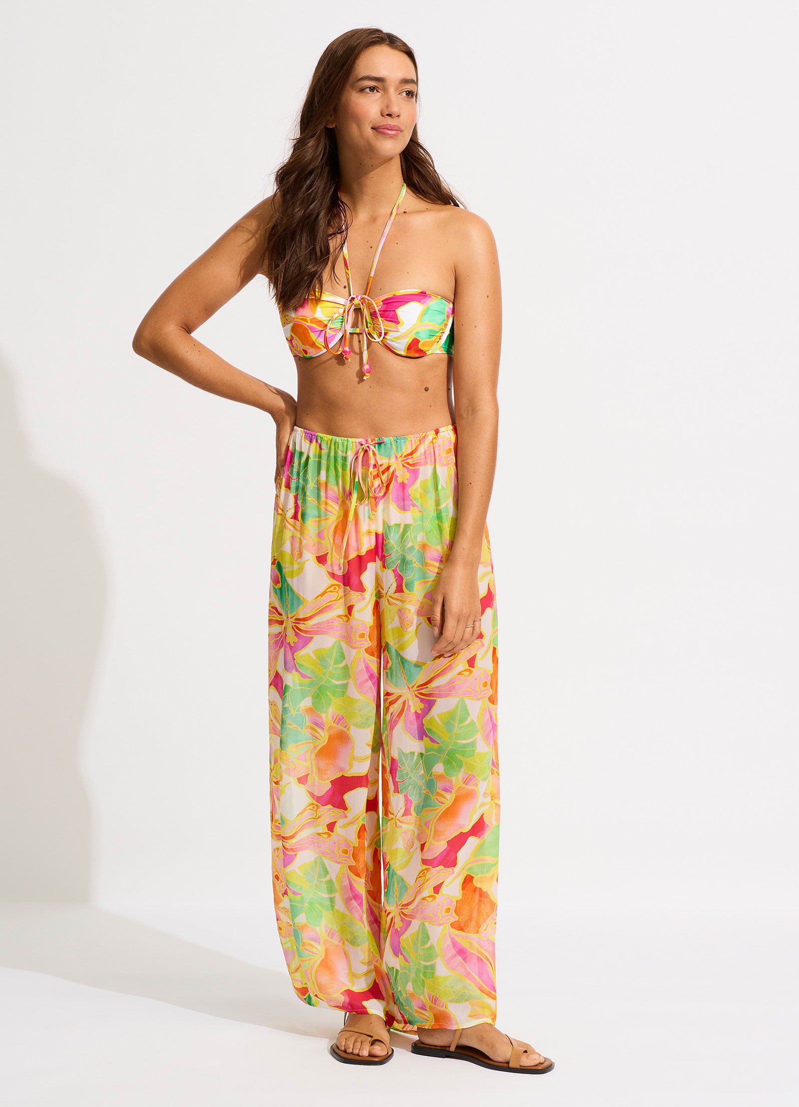 Wonderland Resort Pant - Fuchsia Rose - Fuchsia Rose