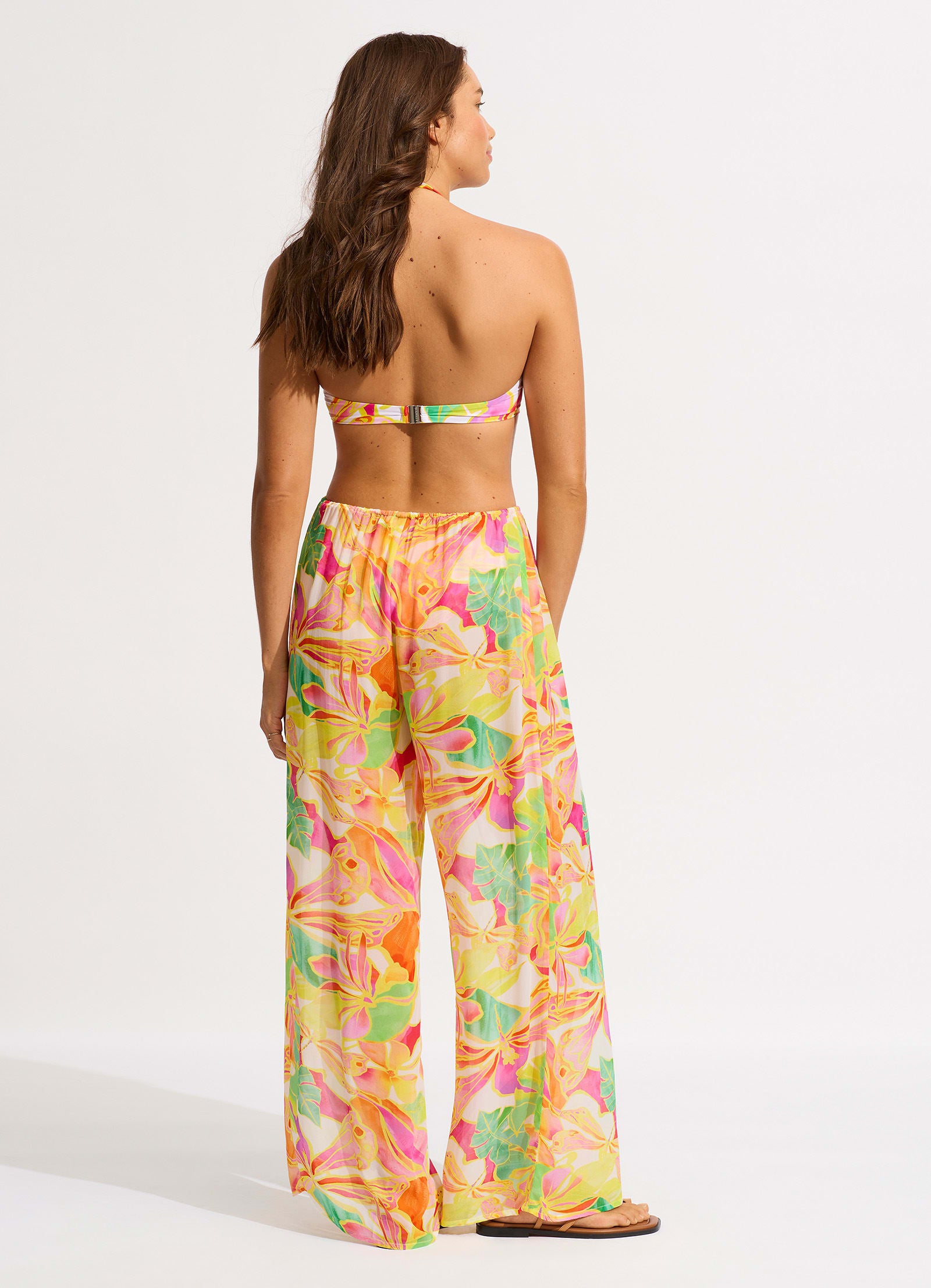 Wonderland Resort Pant - Fuchsia Rose - Fuchsia Rose view 3