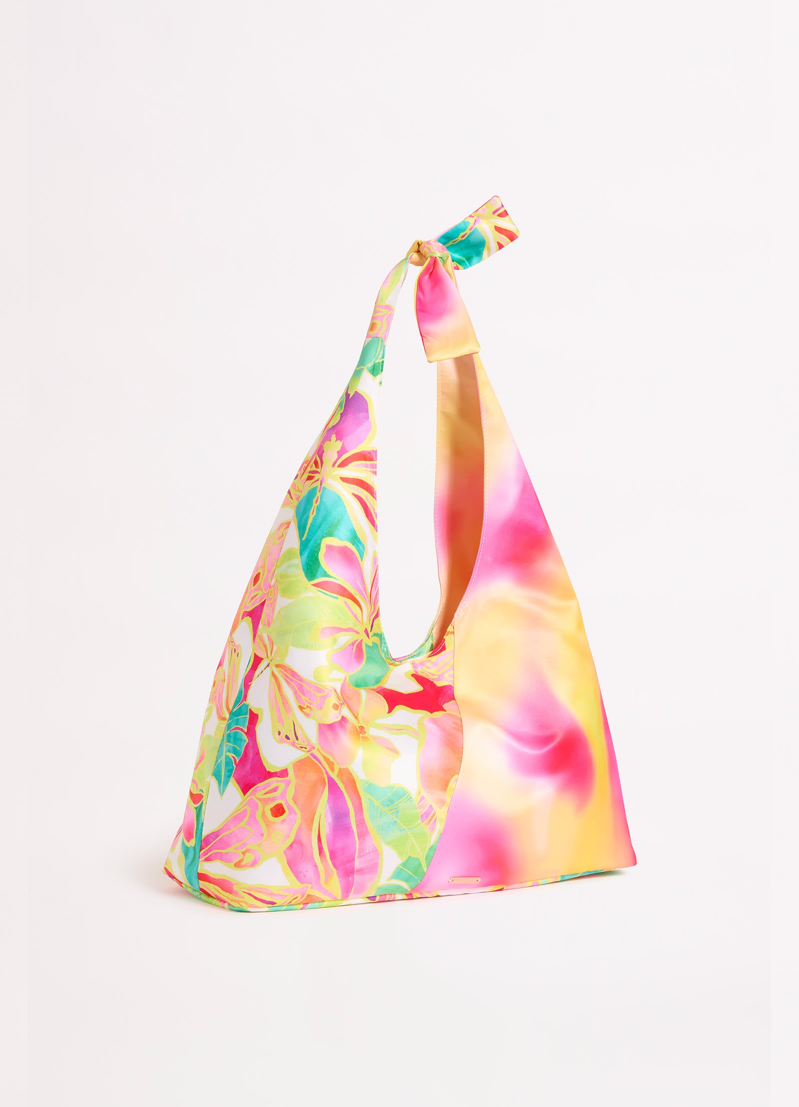 Wonderland Spliced Shopper Bag - Fuchsia Rose - Fuchsia Rose view 2