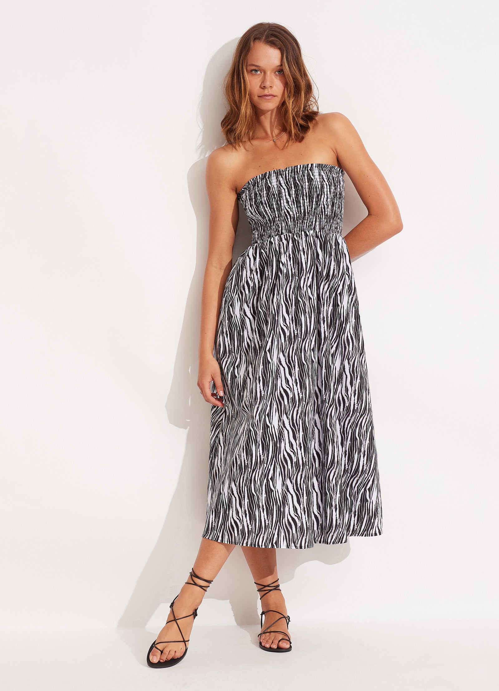 Zahara Dress Skirt - Black - Black